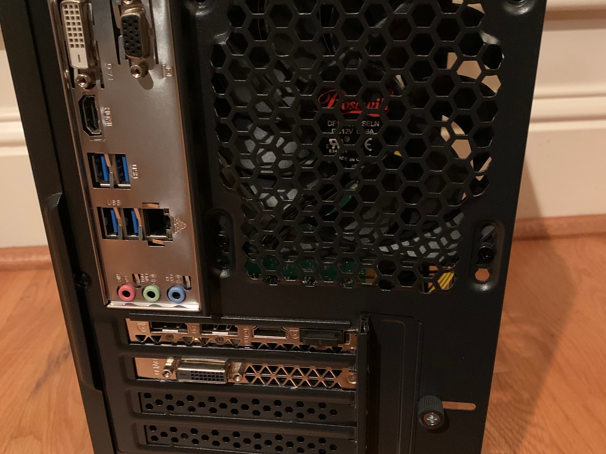 i3 10100 GTX 1070 BUDGET GAMING/EDITING/STREAMING PC 1000GB SSD 16GB RAM CUSTOM WINDOWS
