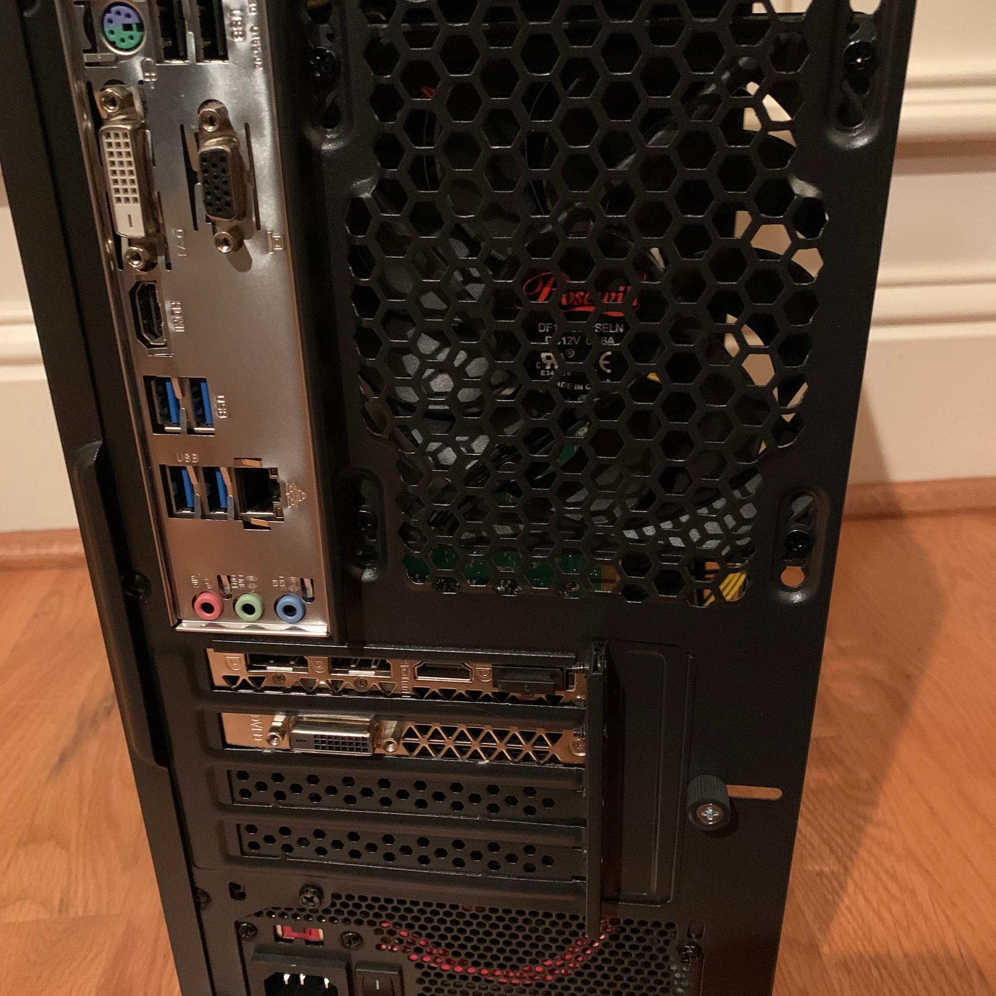 i3 10100 GTX 1070 BUDGET GAMING/EDITING/STREAMING PC 1000GB SSD 16GB RAM CUSTOM WINDOWS