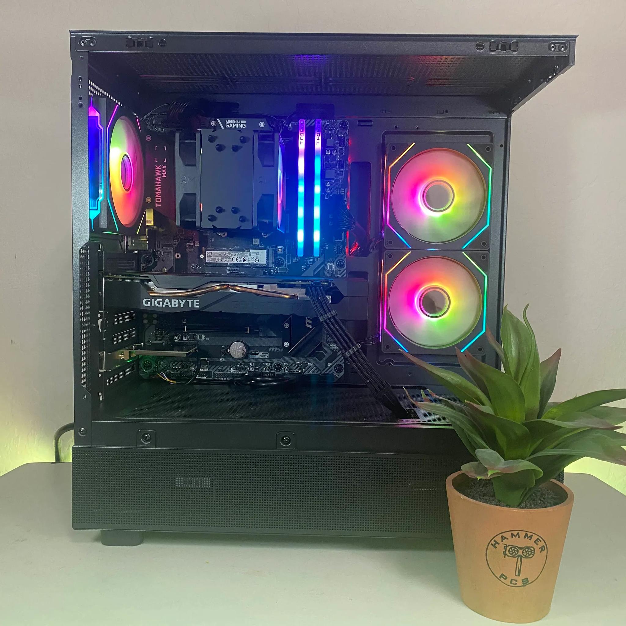 ⚙️Custom Built RGB Gaming PC⚙️| RTX 2070, Ryzen 5, 2TB Storage, Win11 | CoD, GTA, Cyberpunk, More!