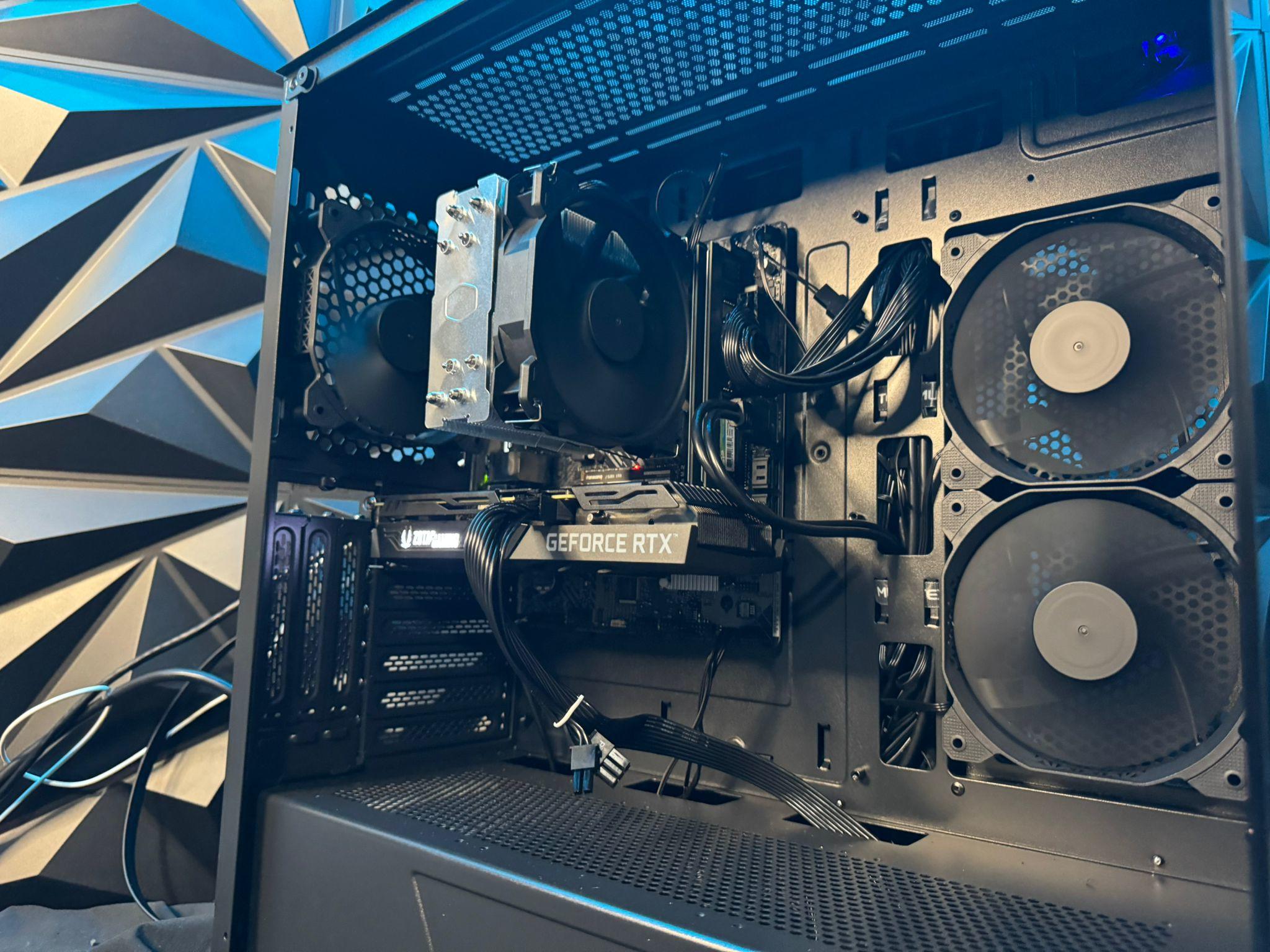🌑🖤 Dark 1160ti 🌑🖤i5 11600K| RTX 3060Ti| 32 GB DDR4 | 1 TB SSD