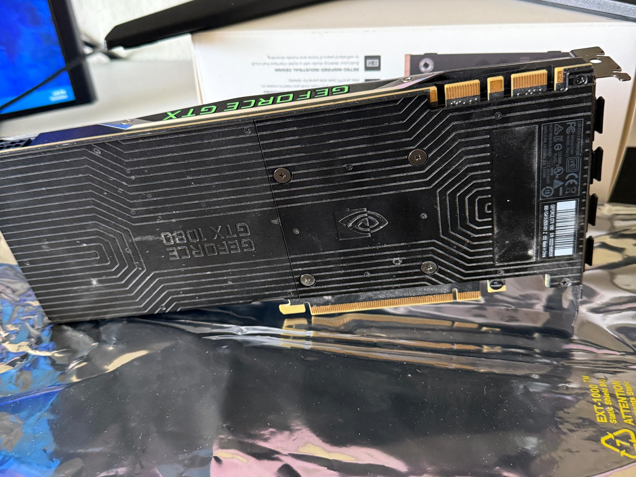 NVIDIA GeForce GTX 1080 Founders Edition 8GB VRAM