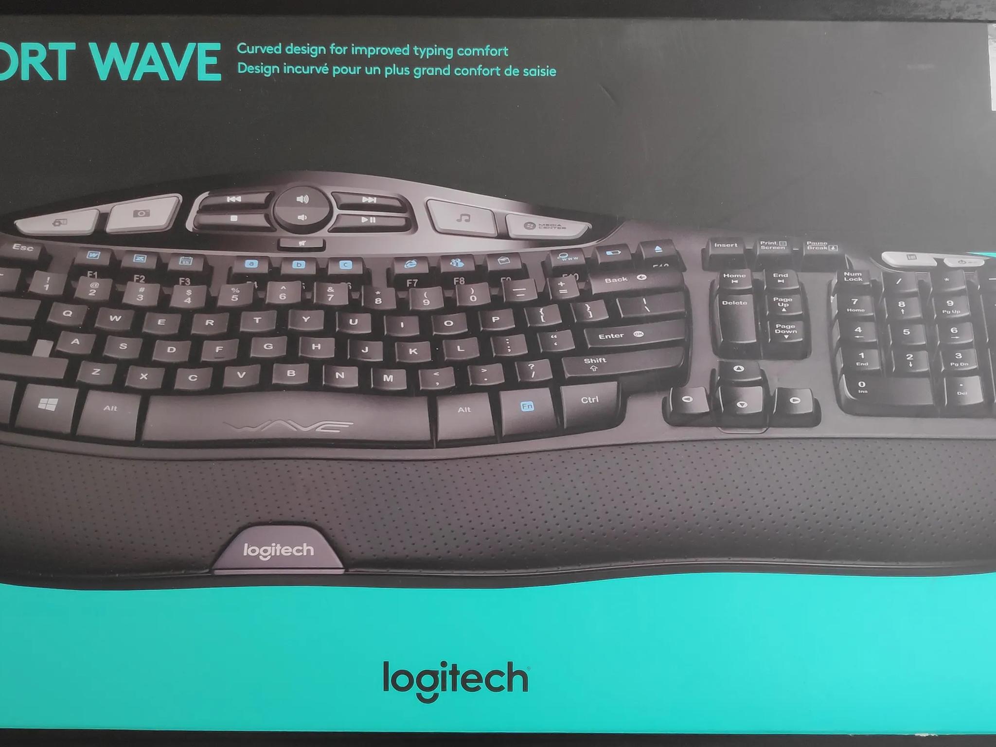 Logitech Comfort Wave K350 Wireless Keyboard