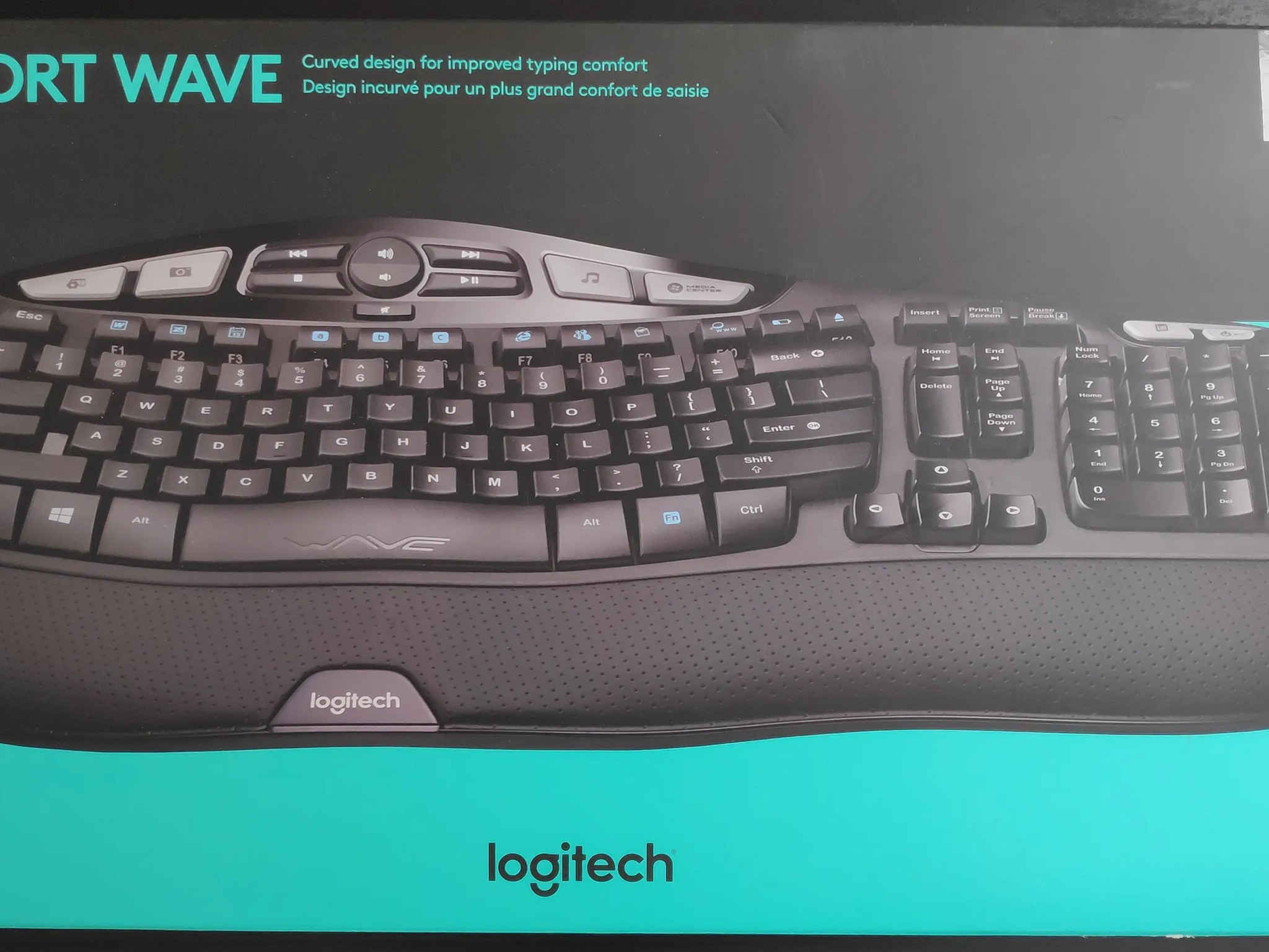 Logitech Comfort Wave K350 Wireless Keyboard