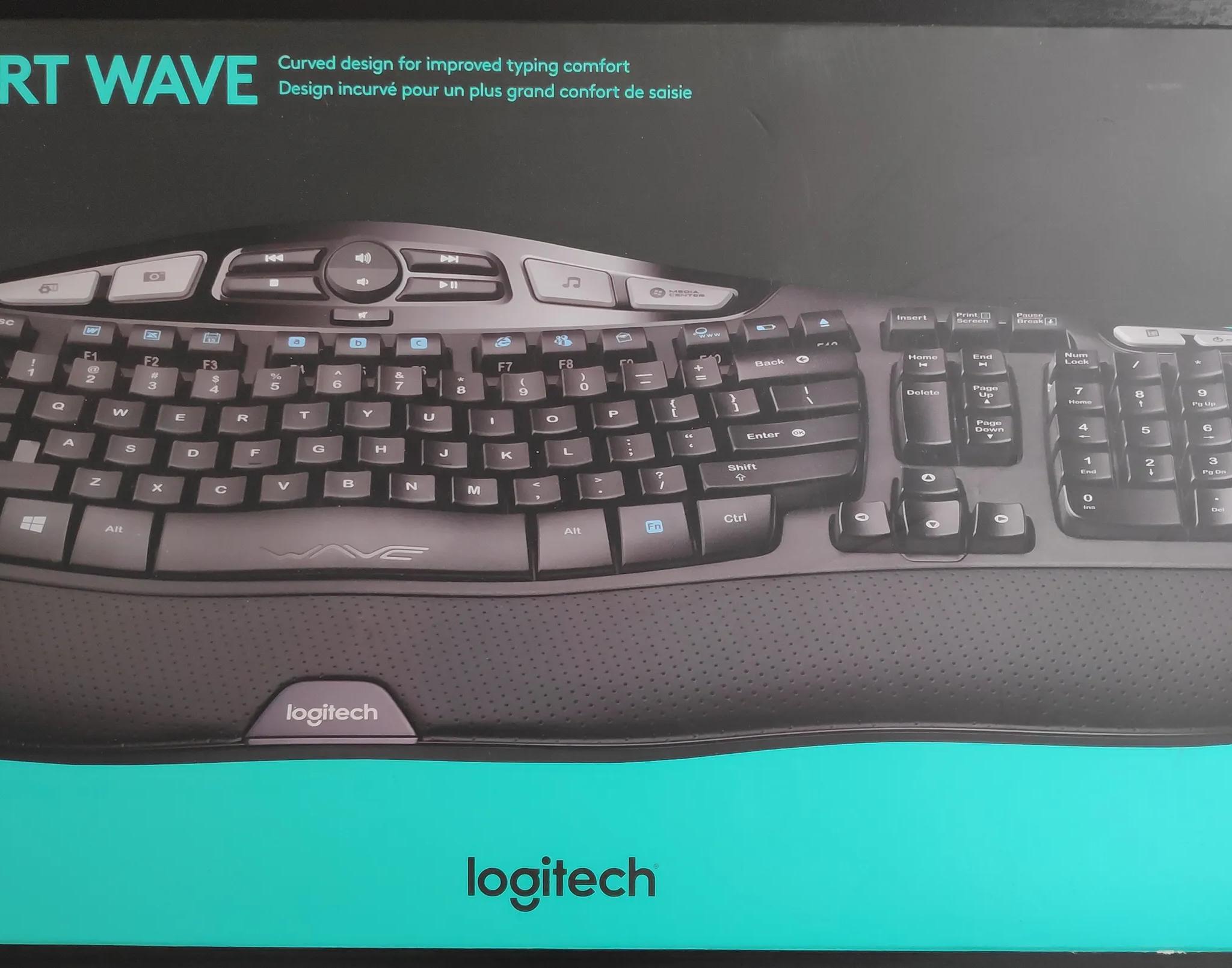 Logitech Comfort Wave K350 Wireless Keyboard