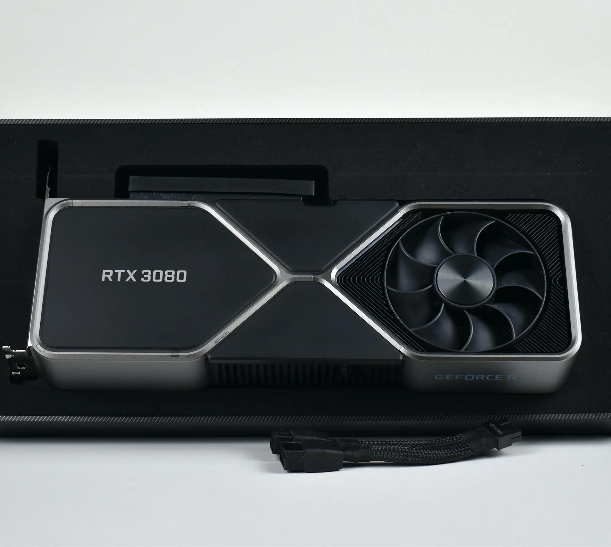 NVIDIA GeForce RTX 3080 Founders Edition GPU (Used, LIKE NEW)