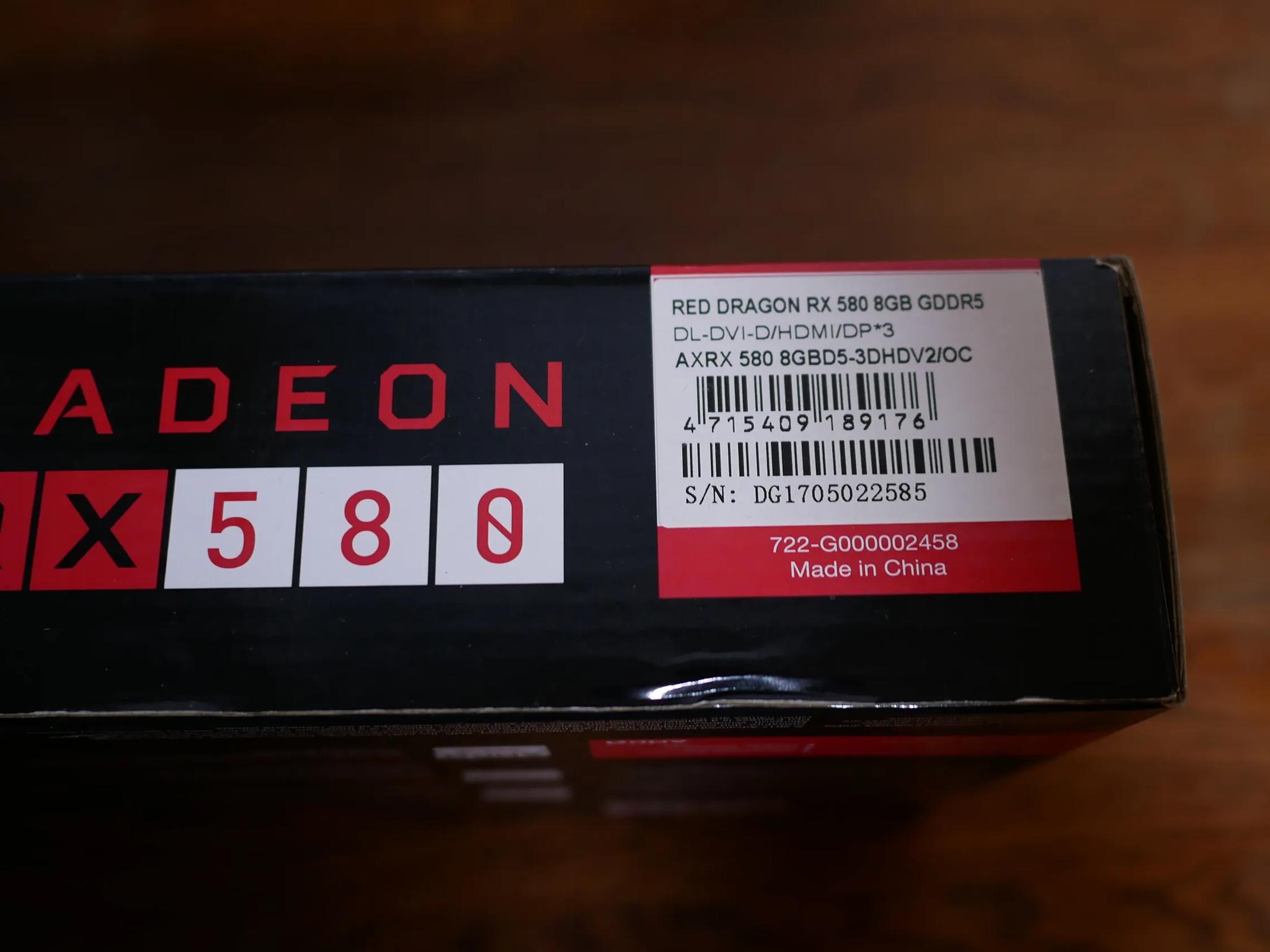 PowerColor AMD Radeon RX 580 8GB GDDR5 Graphics Card ‎AXRX 580 8GBD5-3DHDV2/OC
