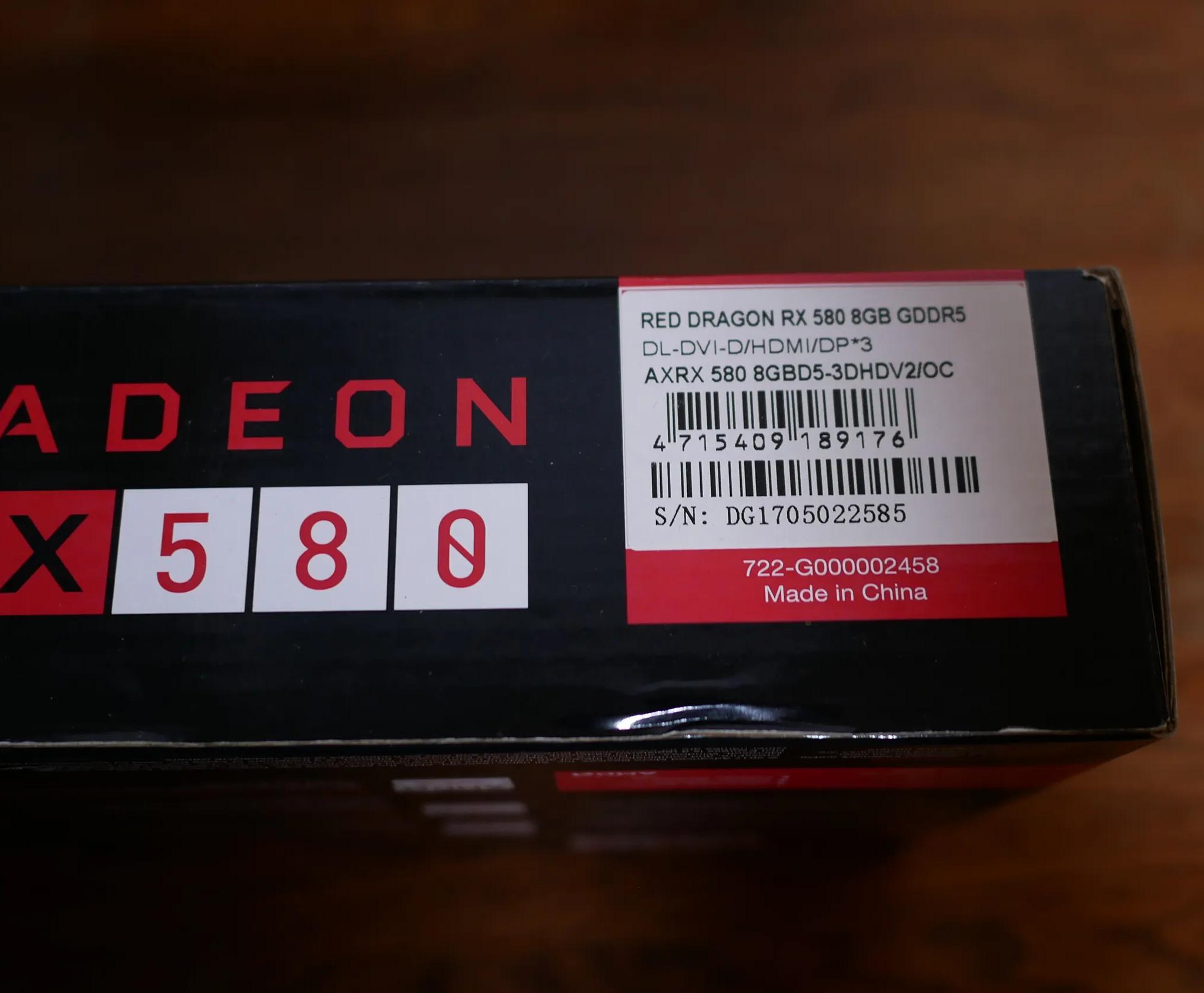 PowerColor AMD Radeon RX 580 8GB GDDR5 Graphics Card ‎AXRX 580 8GBD5-3DHDV2/OC