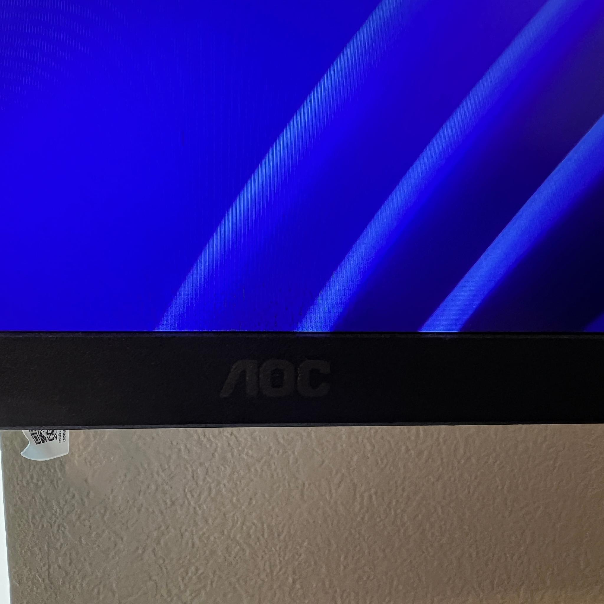 AOC - 23.8" IPS Gaming Monitor, FHD (1920x1080), 180Hz, 1ms, Freesync, HDR10 with Table mount Stand