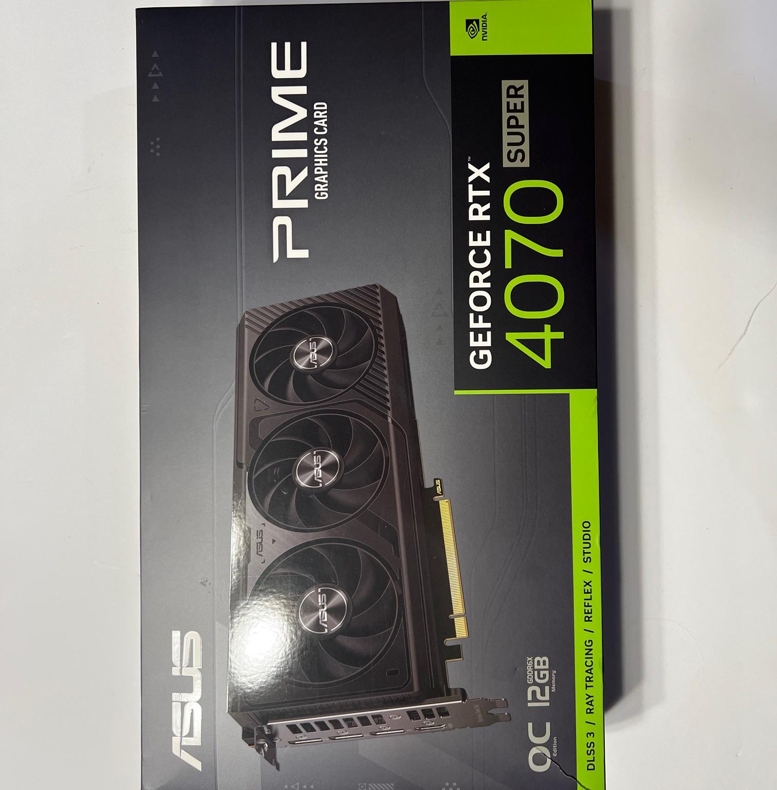 ASUS RTX 4070 Super Prime OC (12GB GDDR6X)