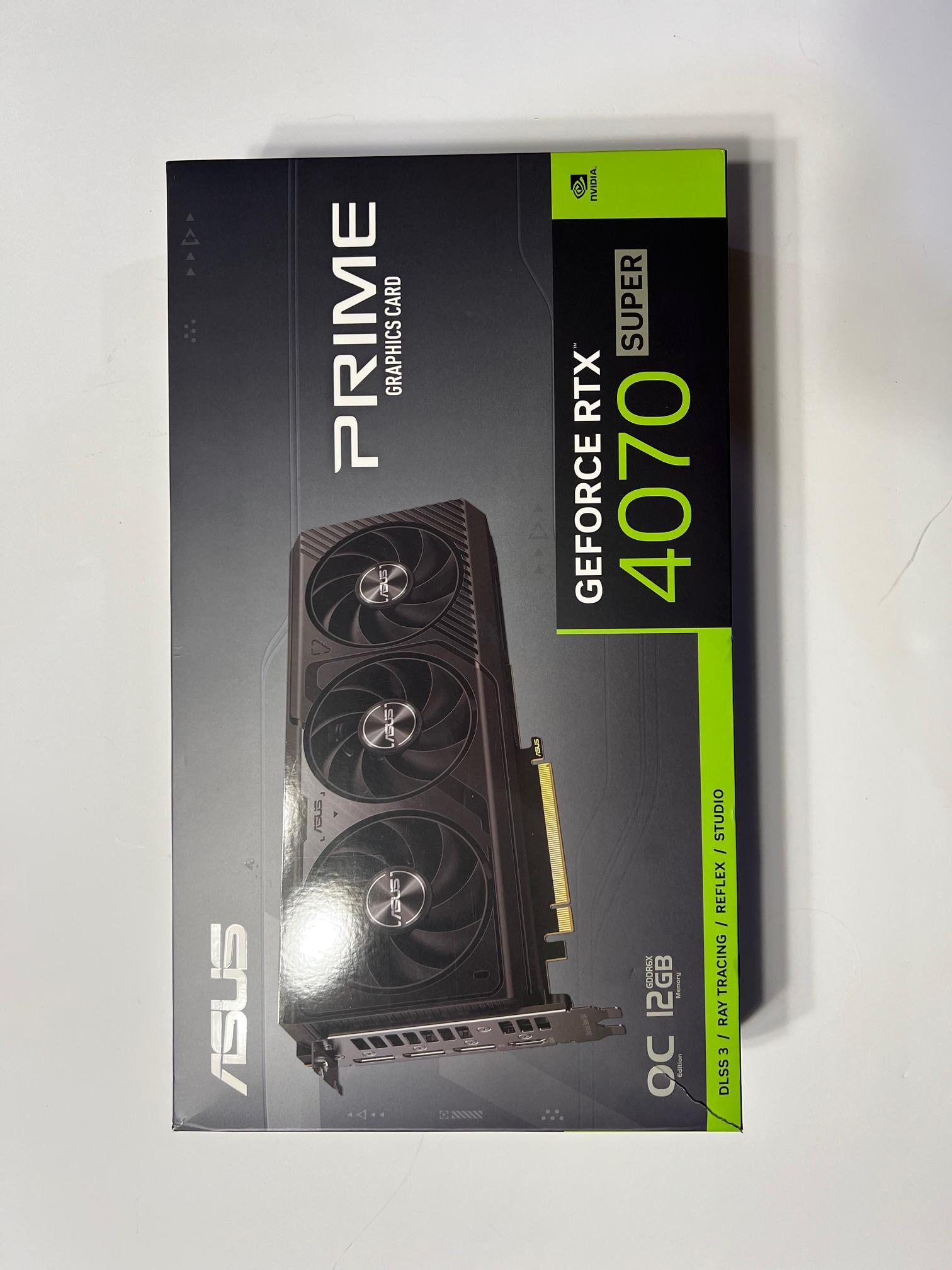 ASUS RTX 4070 Super Prime OC (12GB GDDR6X)