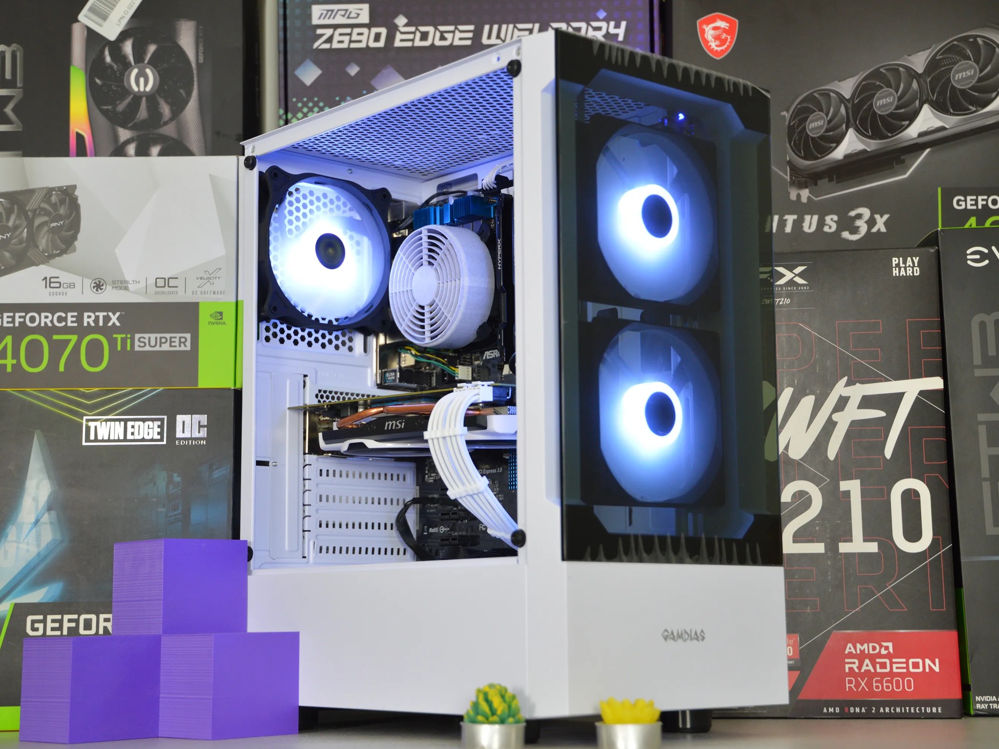 ⚫❄️| R9 380 | INTEL i5 4590 | 16GB DDR3 RAM | 512GB SATA SSD | Midnight Frost |