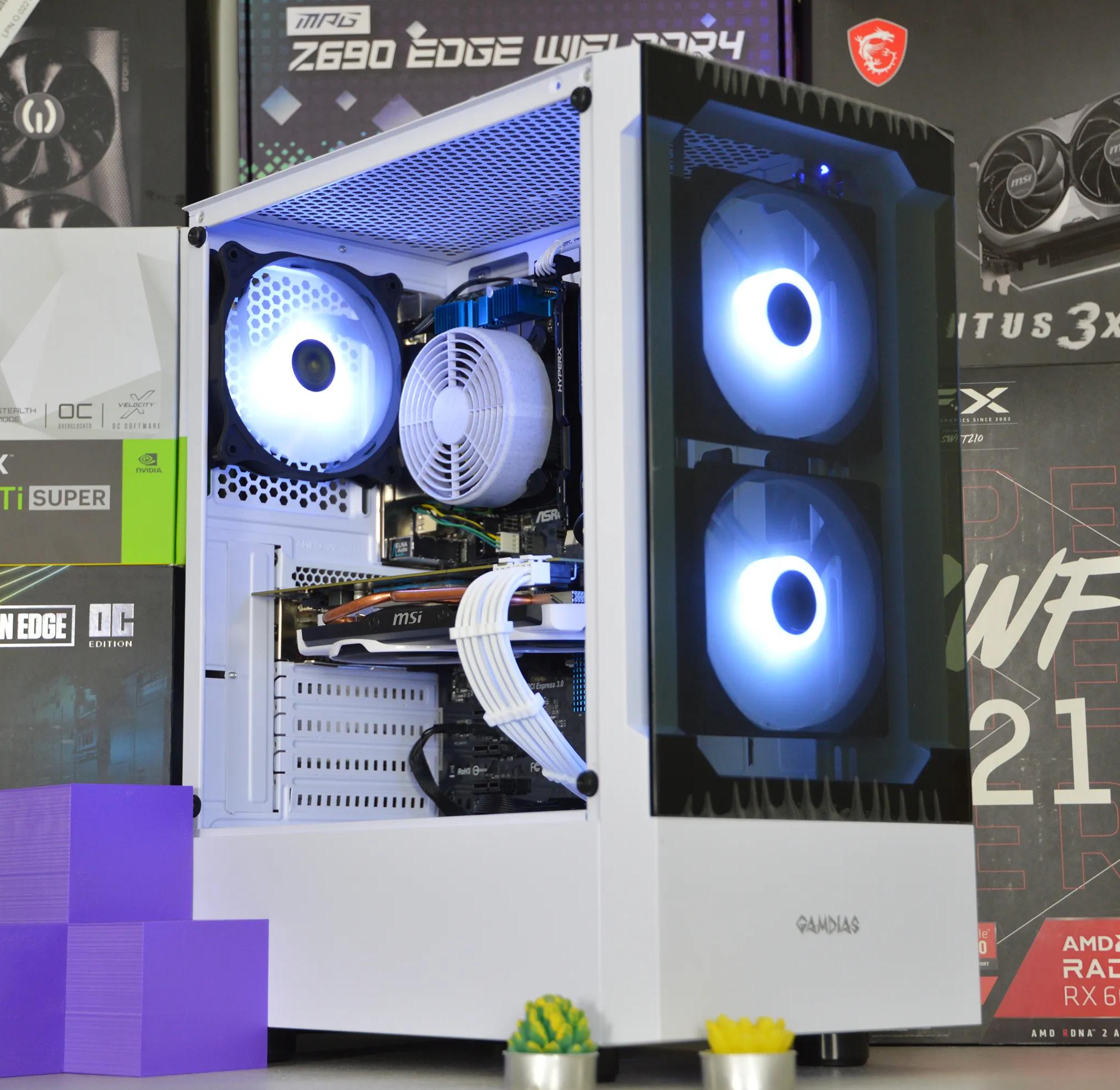 ⚫❄️| R9 380 | INTEL i5 4590 | 16GB DDR3 RAM | 512GB SATA SSD | Midnight Frost |