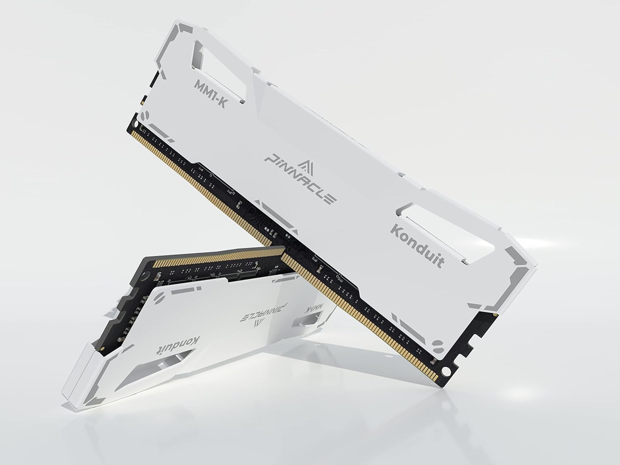 BNIB 16GB (2x8 GB) DDR4-3200 CL16 RAM TimeTec Pinnacle Konduit White