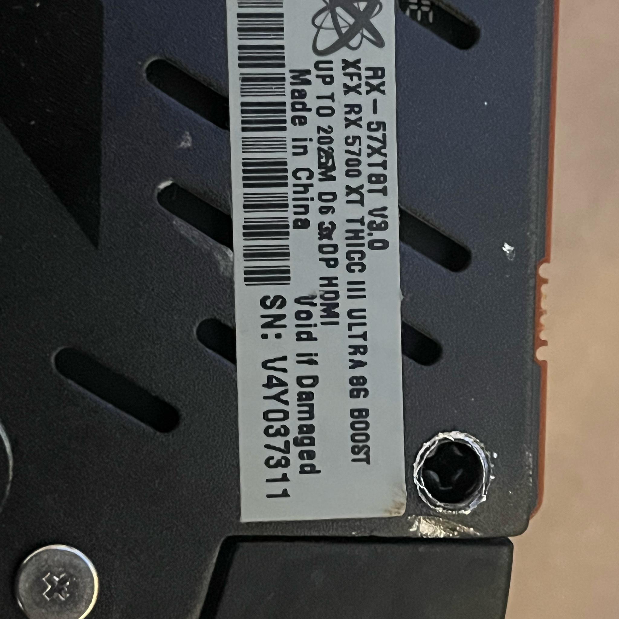 XFX 5700 XT