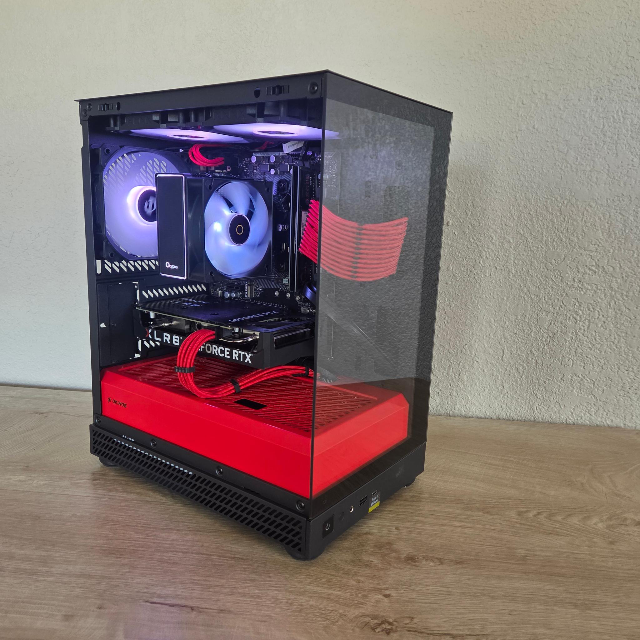 🔴 Crimson Eclipse | RTX 4060 Gaming PC 🔴