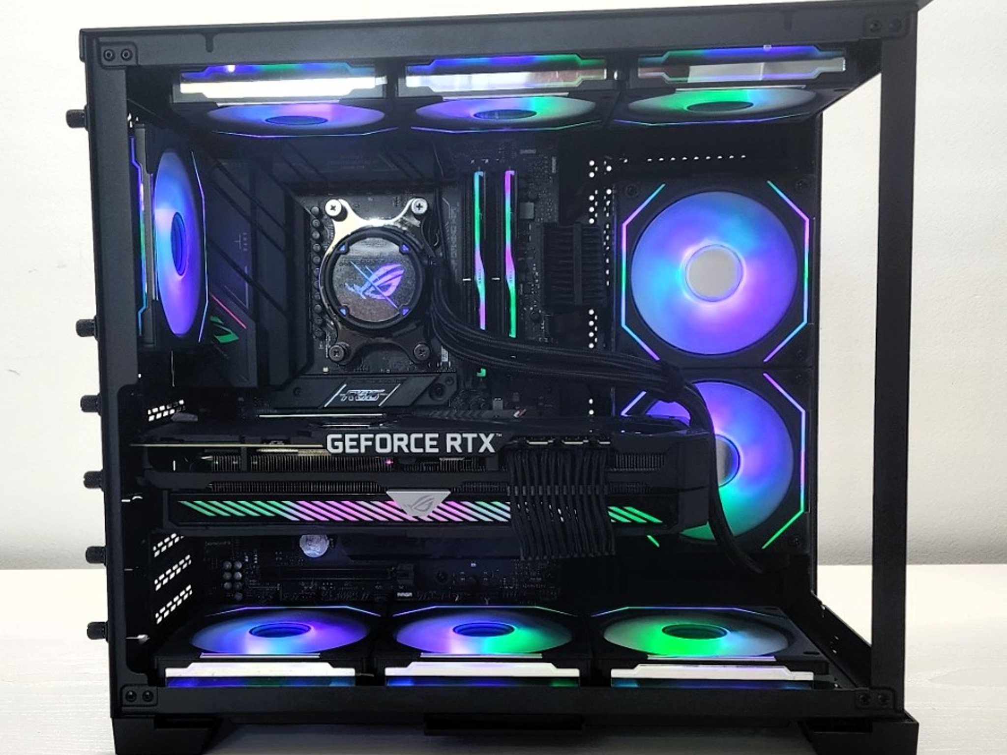 ALL ROG/Lian Li Custom Gaming PC - 7600X/RTX 3070Ti - READ DESCRIPTION!!!