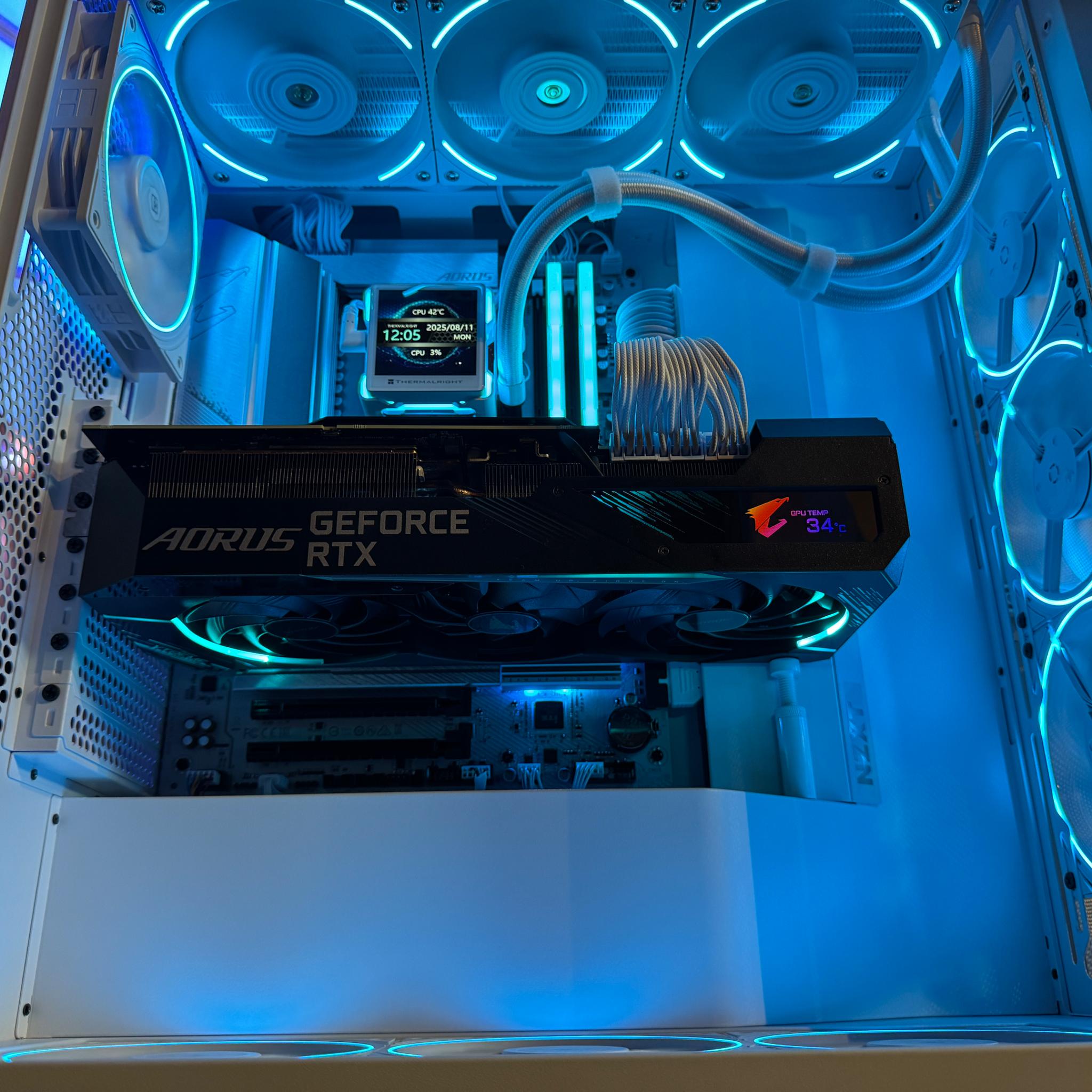 Gaming PC Gigabyte 3080 Extreme, AMD Ryzen 7600x3d,