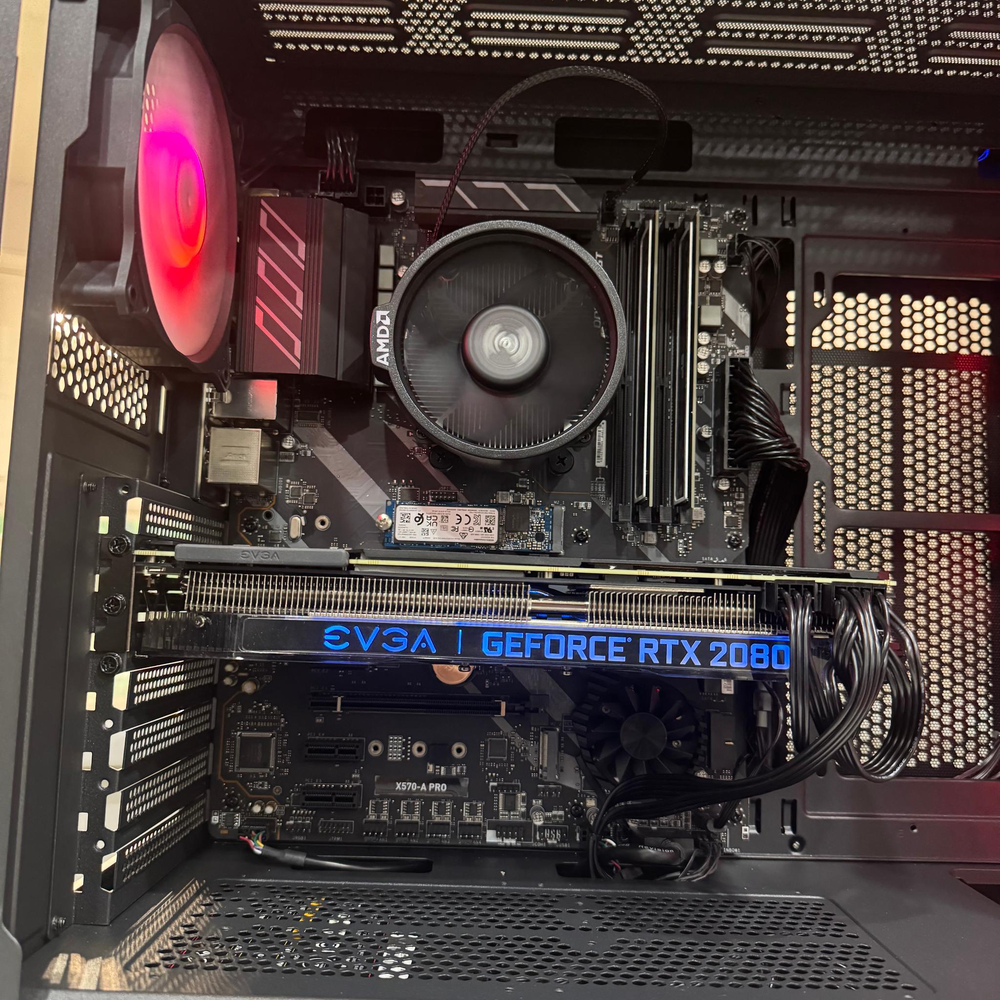 Gaming PC / RTX 2080 8GB / 16GB RAM / NVMe / Ryzen 7