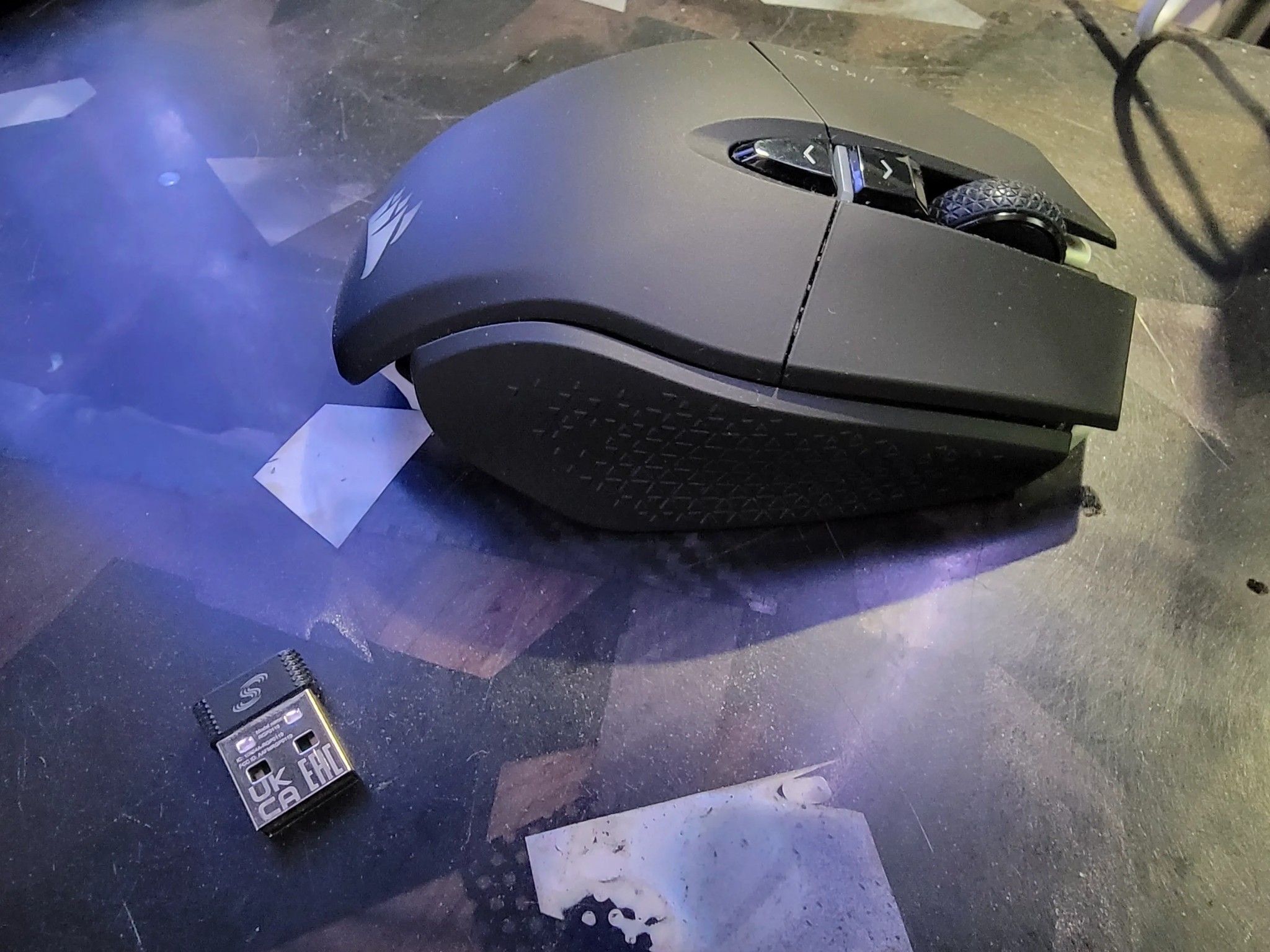 Corsair M65 RGB Ultra Wireless, Tunable FPS Wireless Gaming Mouse, Black