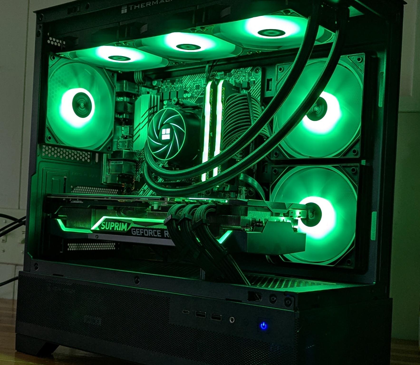 MSI SUPRIM RTX 3080 || Ryzen 7 5700X3D || 1440p Gaming PC