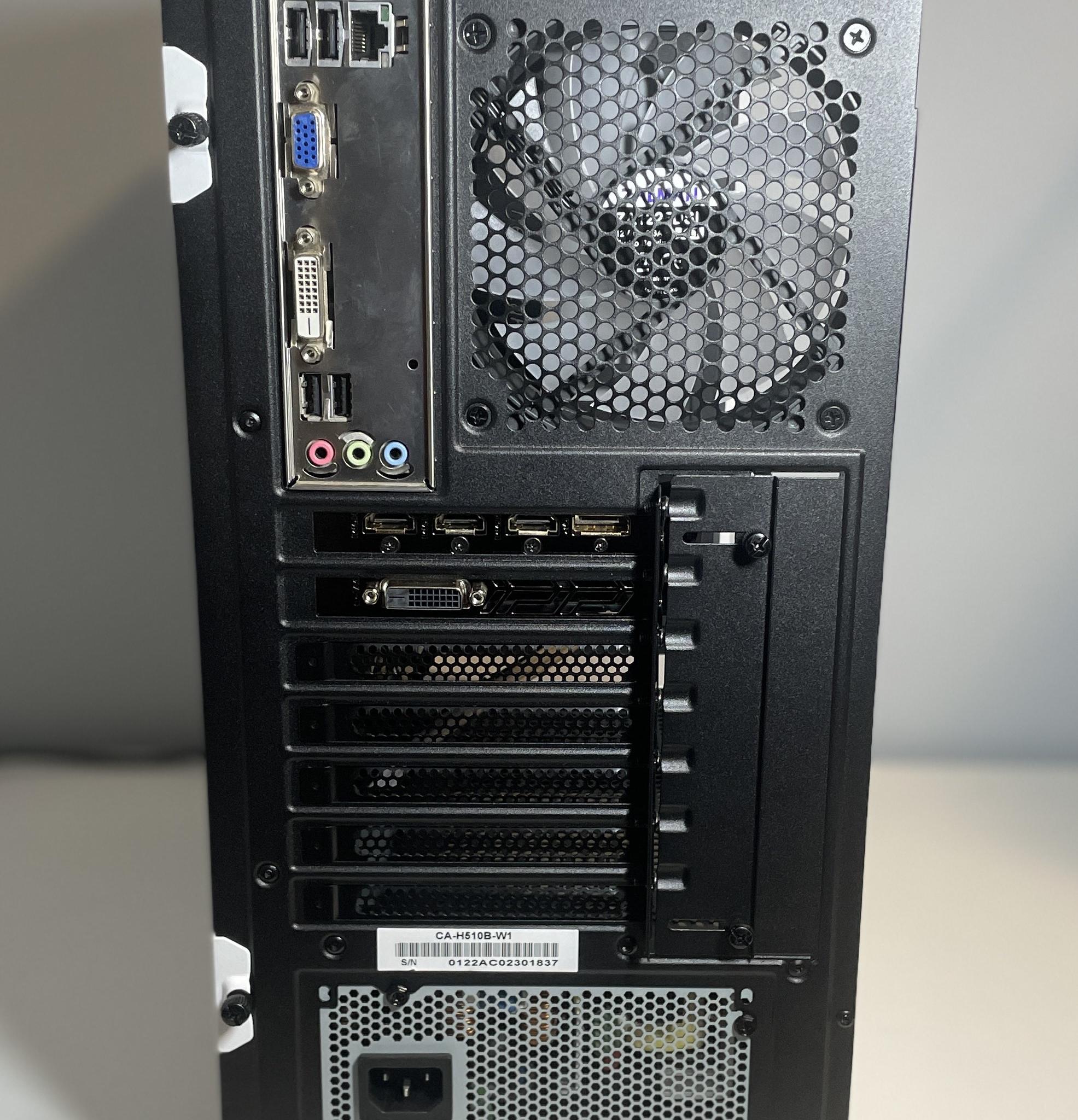 Intel Xeon, GTX 1050ti Gaming PC 