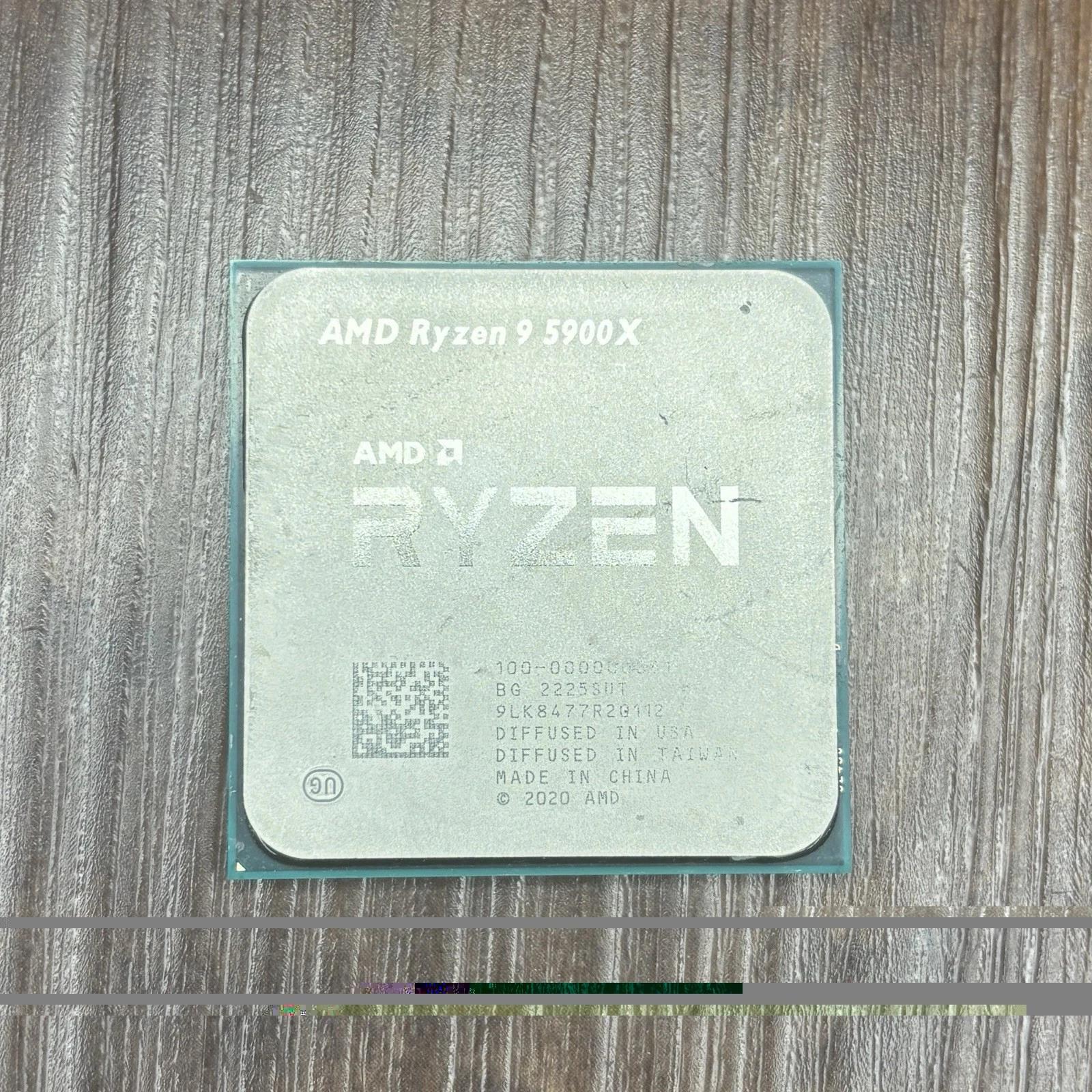 AMD Ryzen 9 5900X 3.70GHz 12 Core 100-000000061 24 Thread AM4