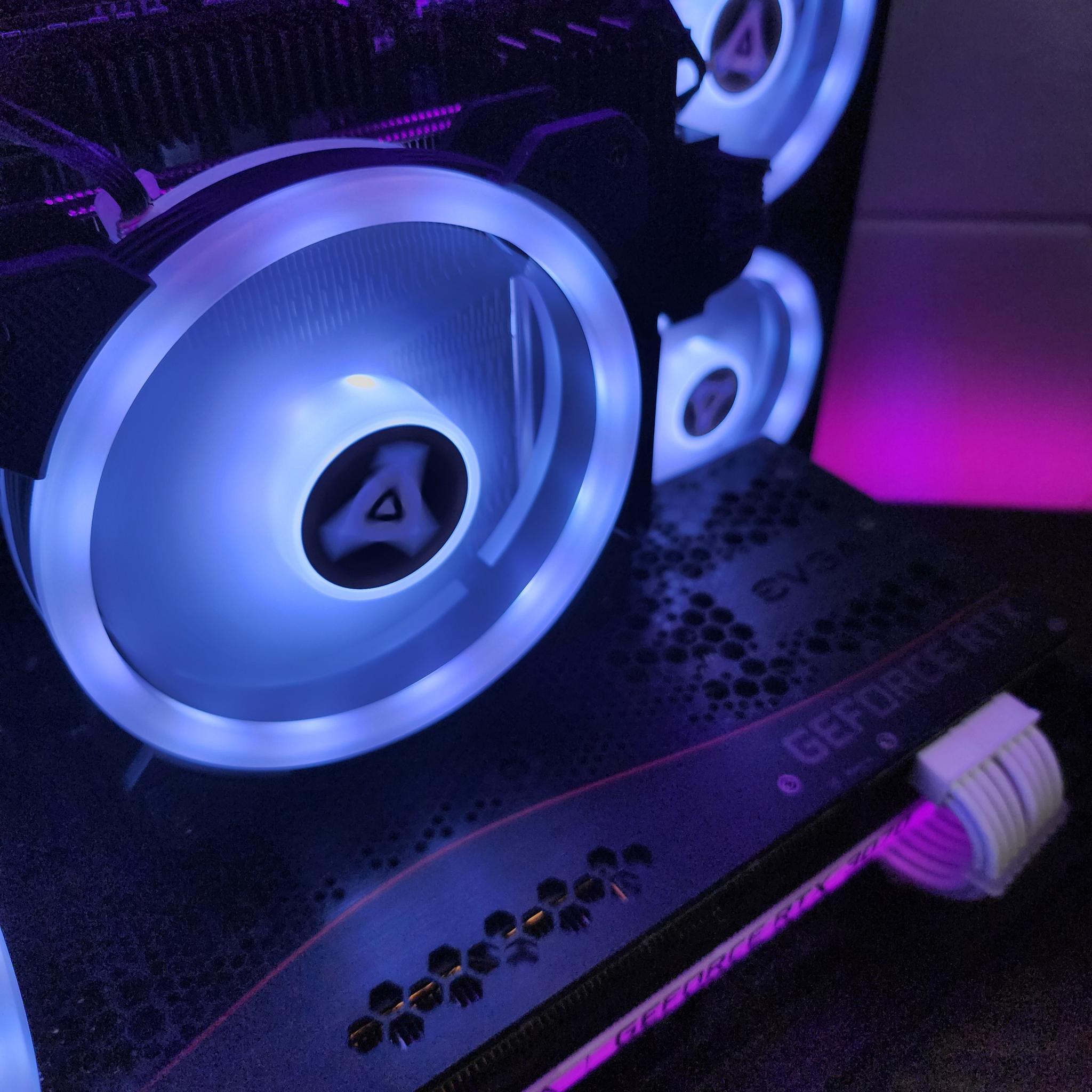 💜🖤🤍 EVGA RTX 3070 FTW3 // Intel Core i5 11400// Neo Forza 32GB 3600MHz