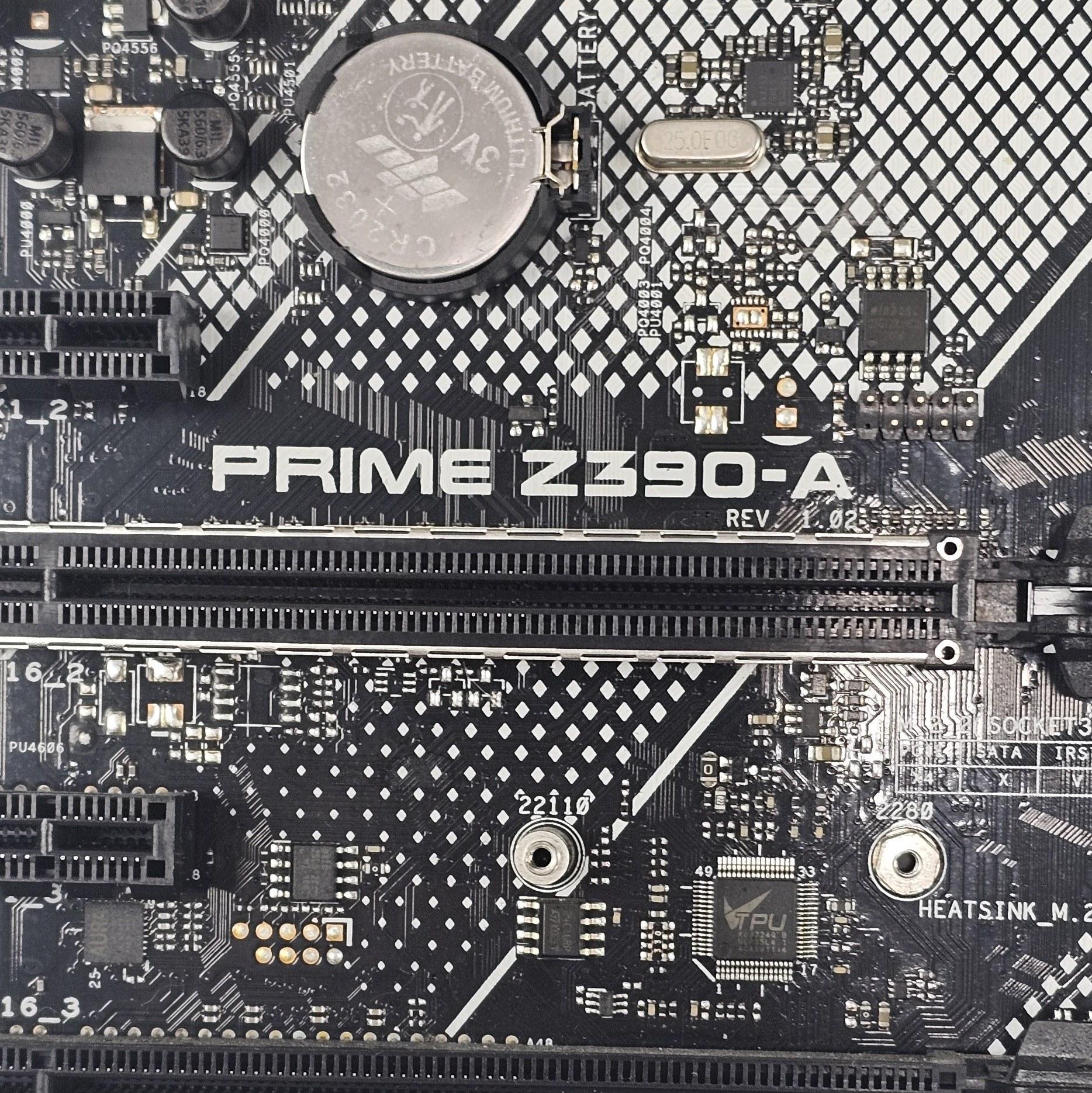 ASUS PRIME Z390-A LGA1151 DDR4 ATX Motherboard