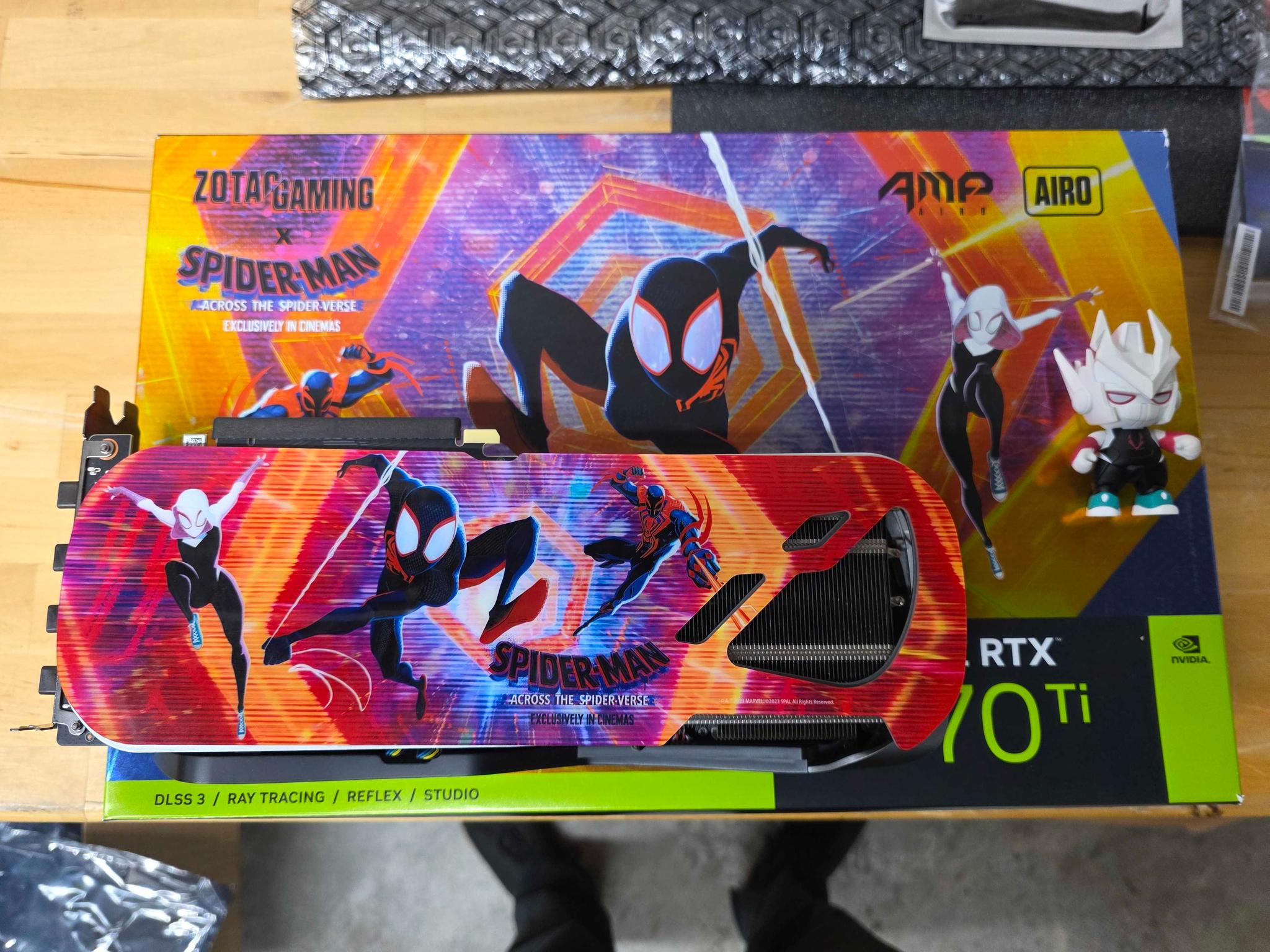 Zotac RTX 4070Ti (16GB) Amp Aero Spider Man