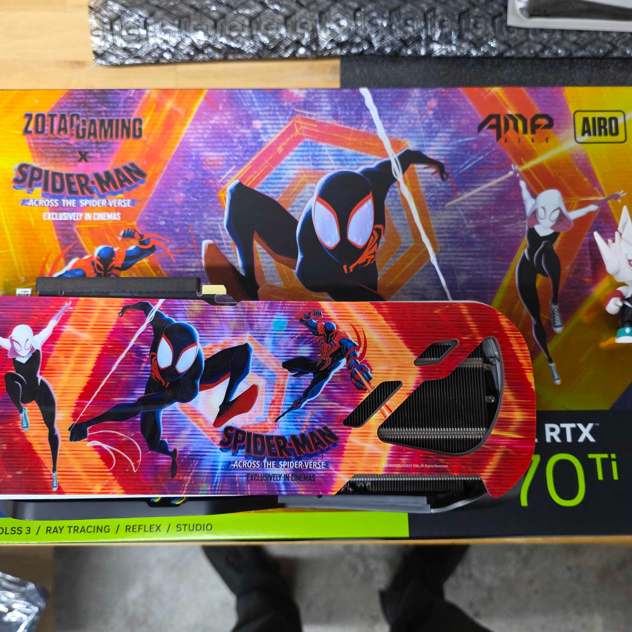 Zotac RTX 4070Ti (16GB) Amp Aero Spider Man