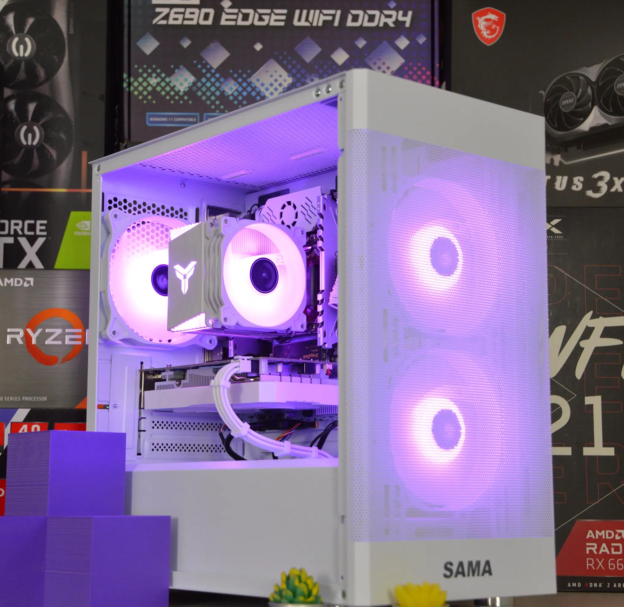 ⚪⚪| RX 580 8GB | INTEL XEON E5 2670 V3 | 16GB RAM | 1TB SSD | White-Out 3.0 |