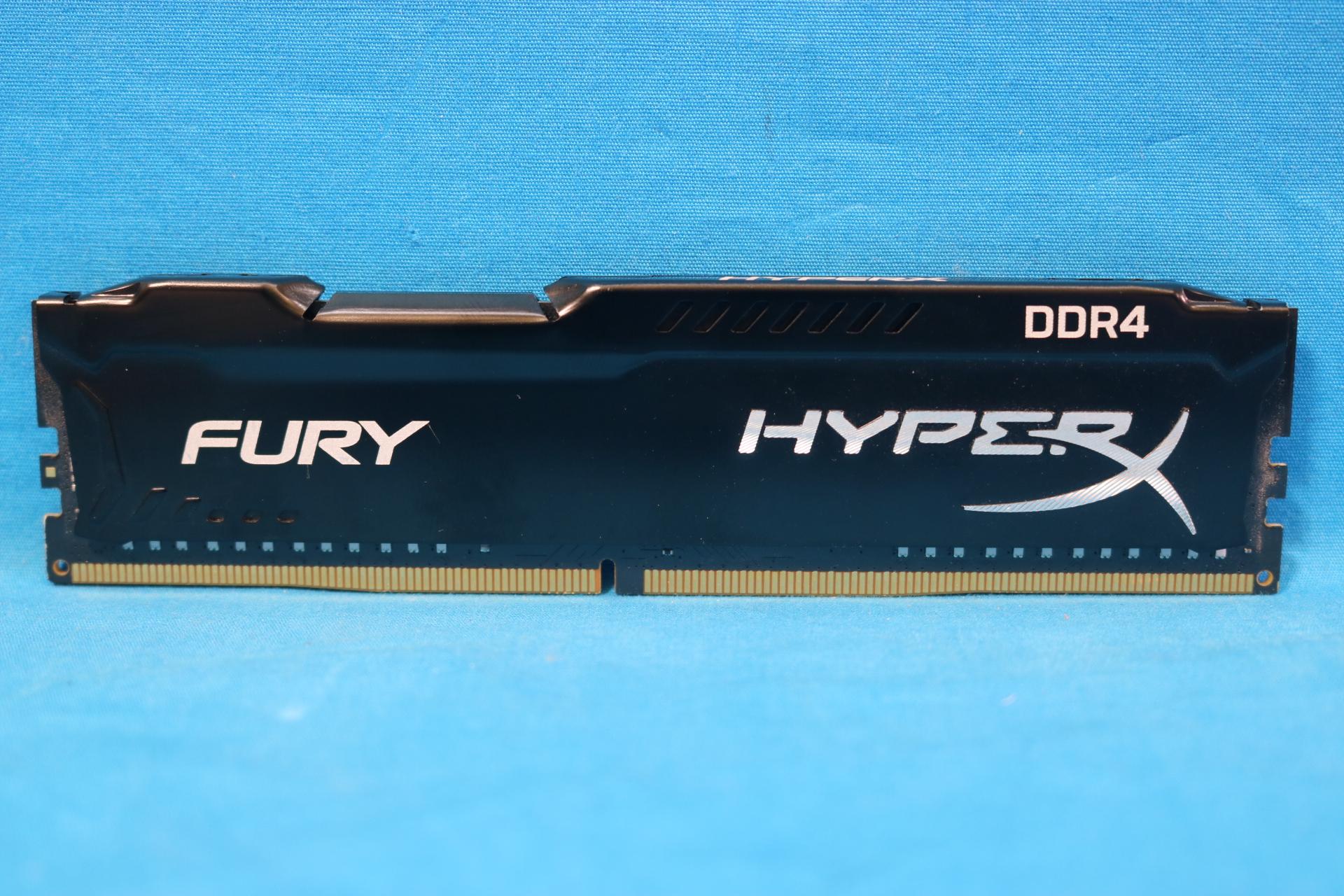 Kingston HyperX Fury 8GB (2x4GB) DDR4 2666MHz CL15 1.2V Desktop RAM HX426C15FBK2/8