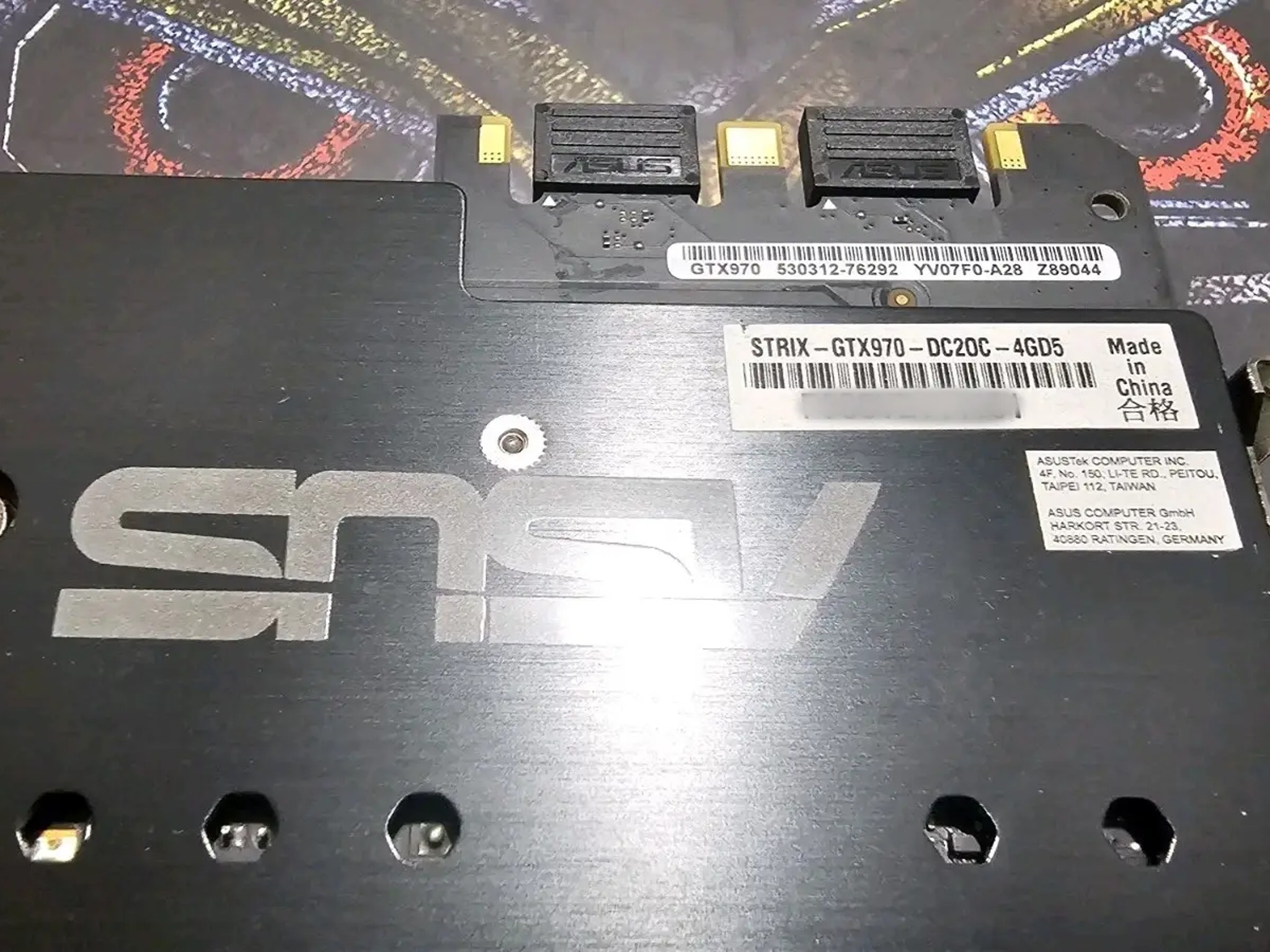 ASUS STRIX GTX 970 OC 4GB GDDR5 Video Card (STRIXGTX970DC2OC4GD5)