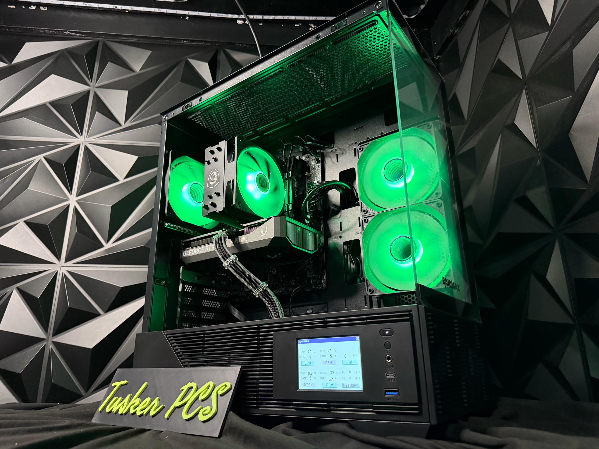 👁️⚡ VISION 1260Ti ⚡👁️ i5 12500| RTX 5060Ti| 16 GB DDR4| 1 TB NVMe| 650W PSU