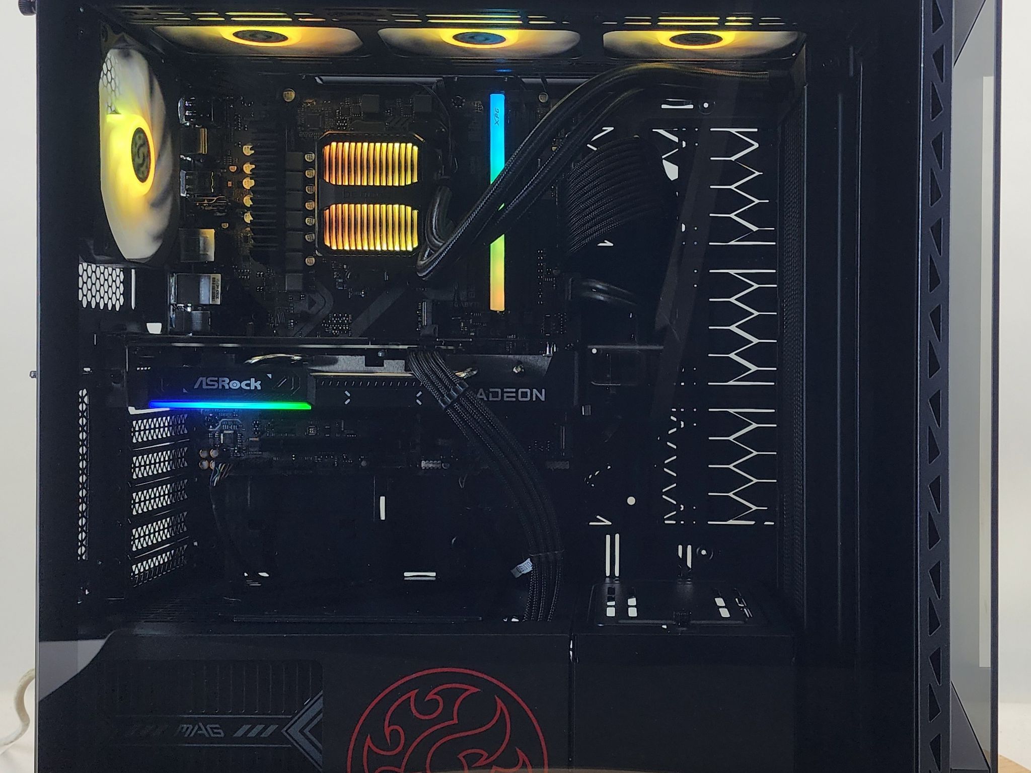 Gaming PC Ryzen 7 7800X3D 16GB RAM 2TB SSD RX 9060 8GB Windows 11 Computer