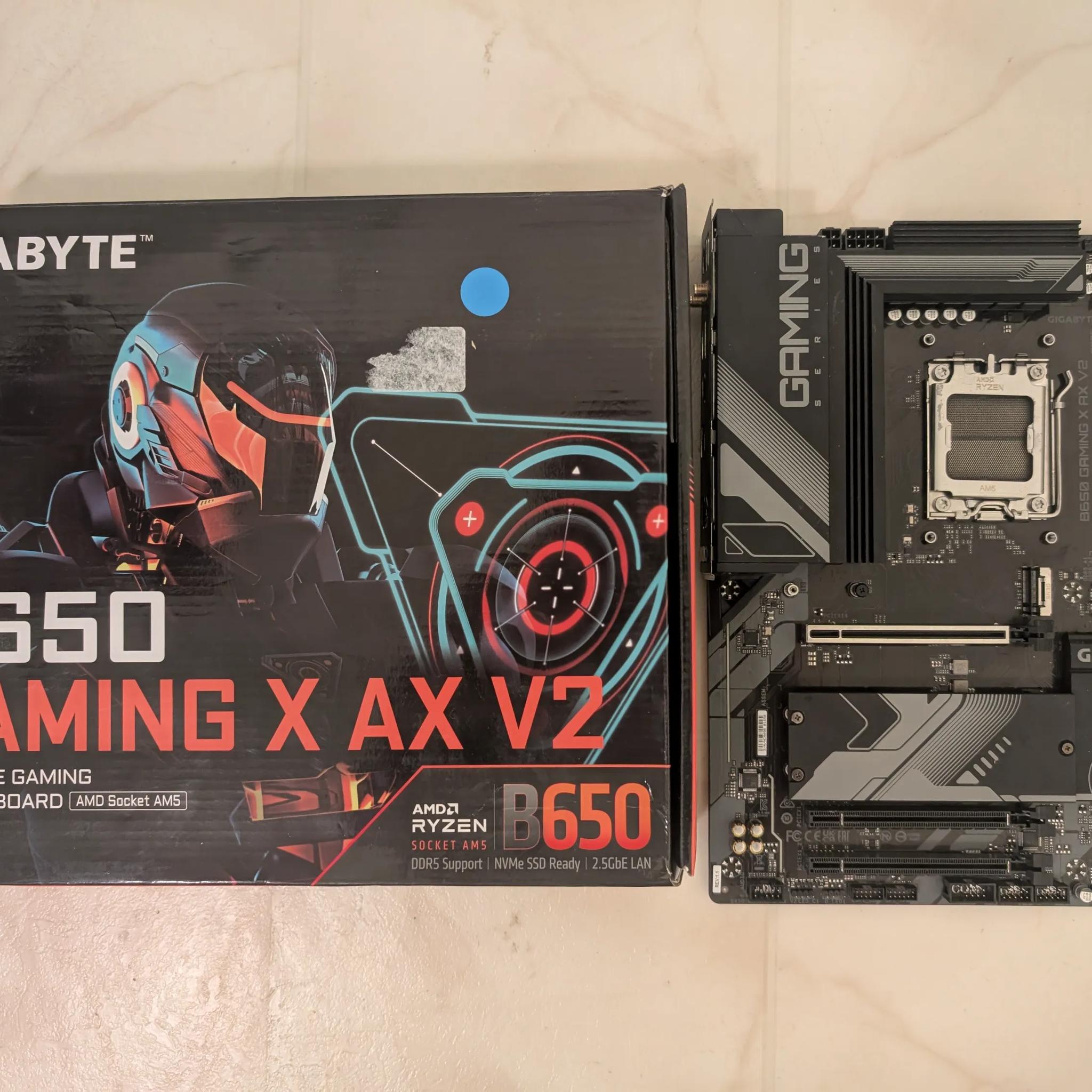 GIGABYTE B650 Gaming X AX V2 (AM5, DDR5) PLEASE READ DESC