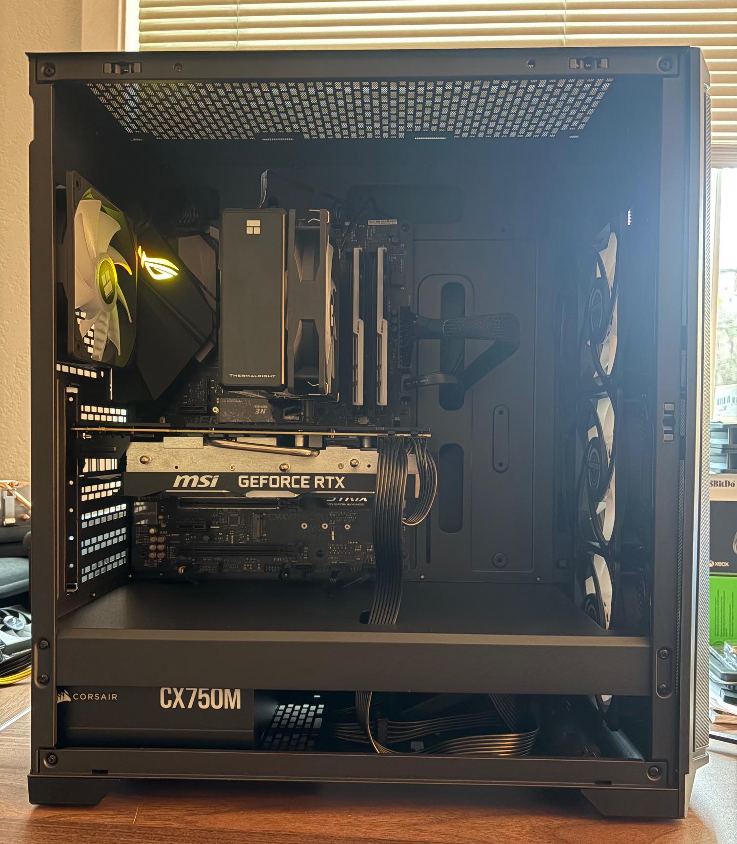 Custom Gaming PC: Ryzen 7 5800x & MSI 2080 Super