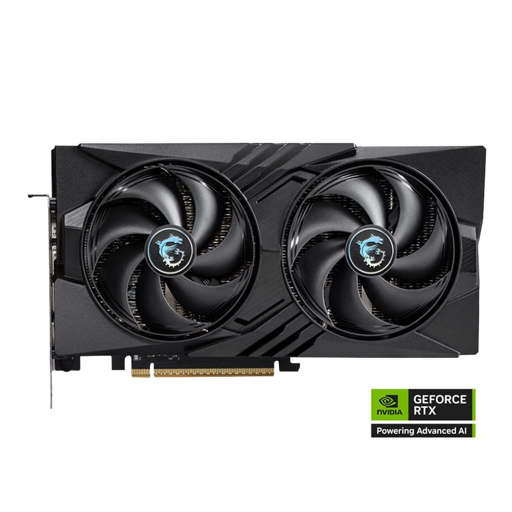 MSI NVIDIA GeForce RTX 5060 Gaming Overclocked Dual Fan 8GB GDDR7 PCIe 5.0 Graphics Card