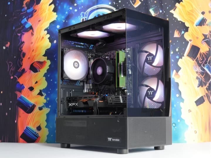Rx 580 8GB Gaming PC | Ryzen 5 2600|16GB Ram|500GB SSD |Wifi|