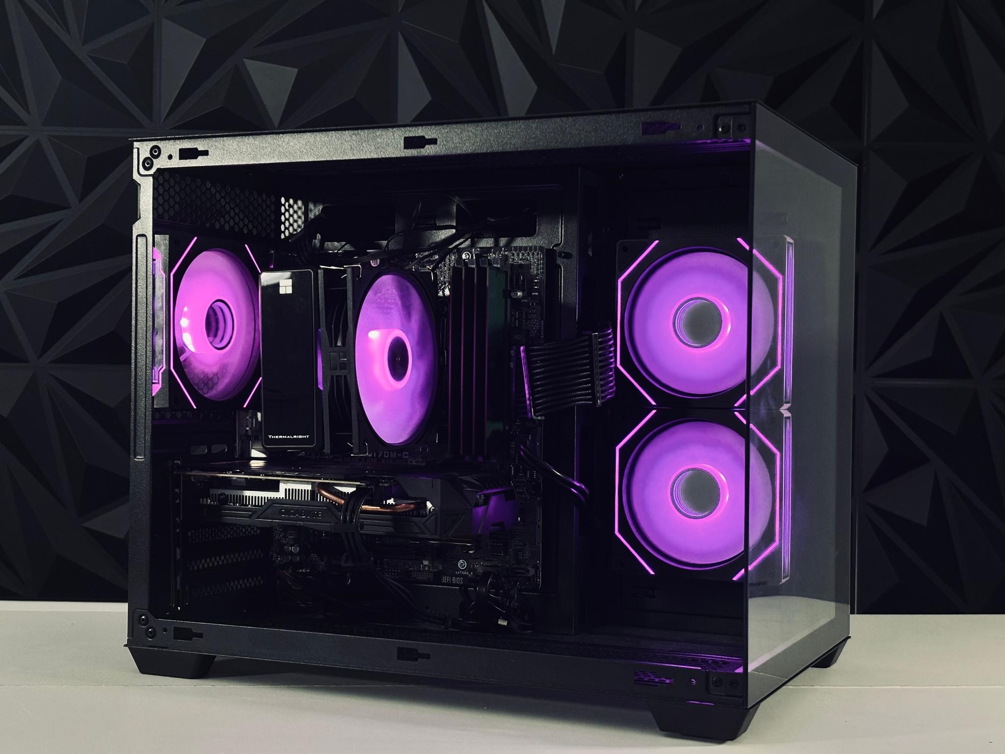 💜🖤 GTX 1060 / I7 6700 / 16GB Gaming PC 🖤💜