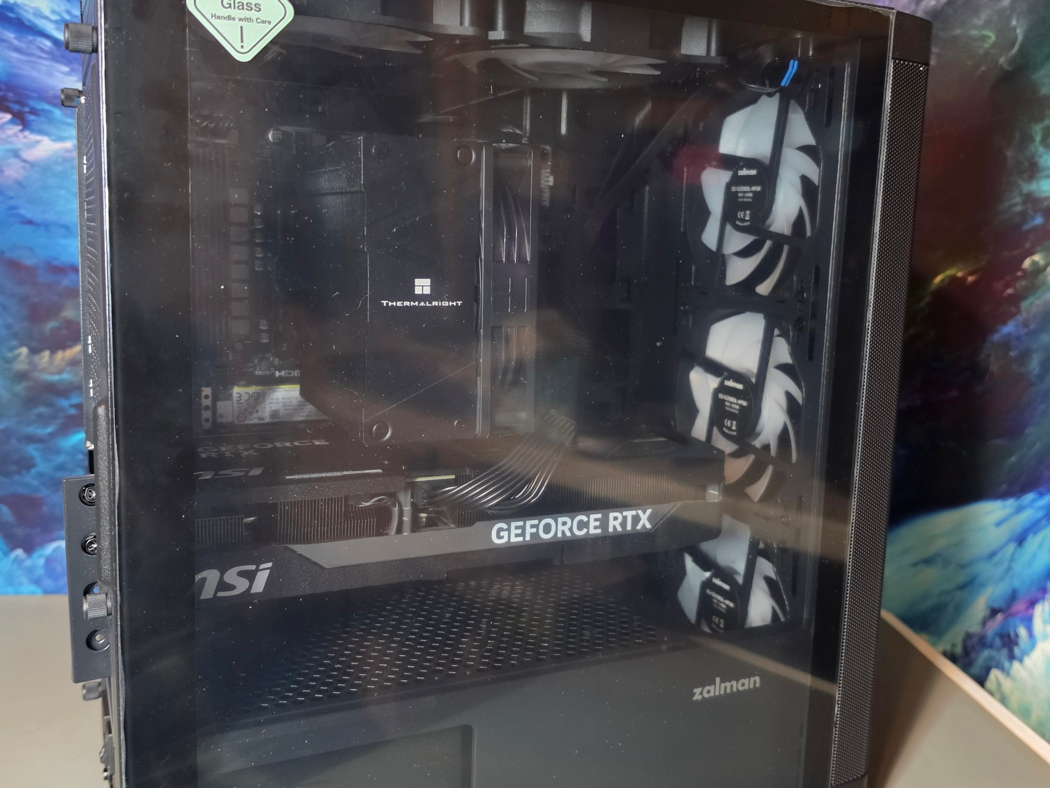 MSI RTX 5070 12gb + Ryzen 9600x PC Build #98
