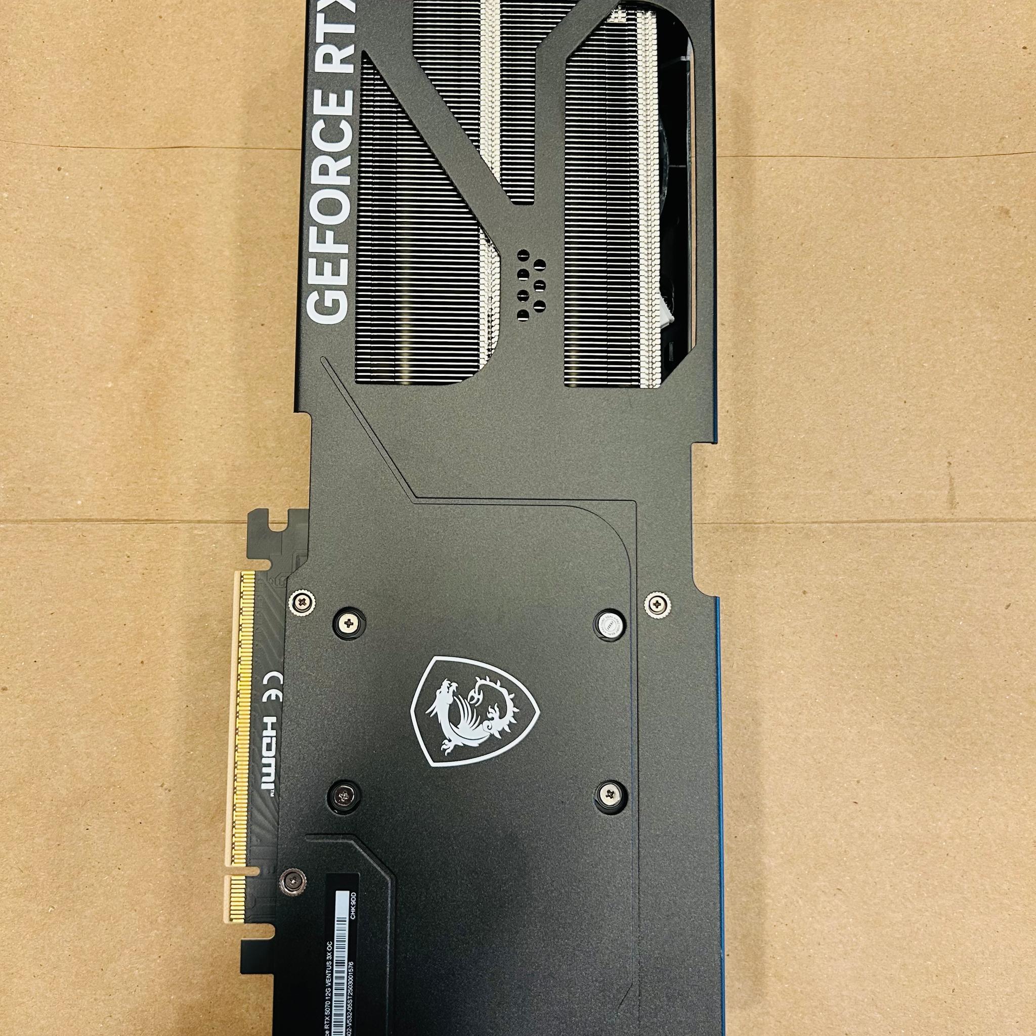 MSI GeForce RTX 5070 12G VENTUS 3X OC