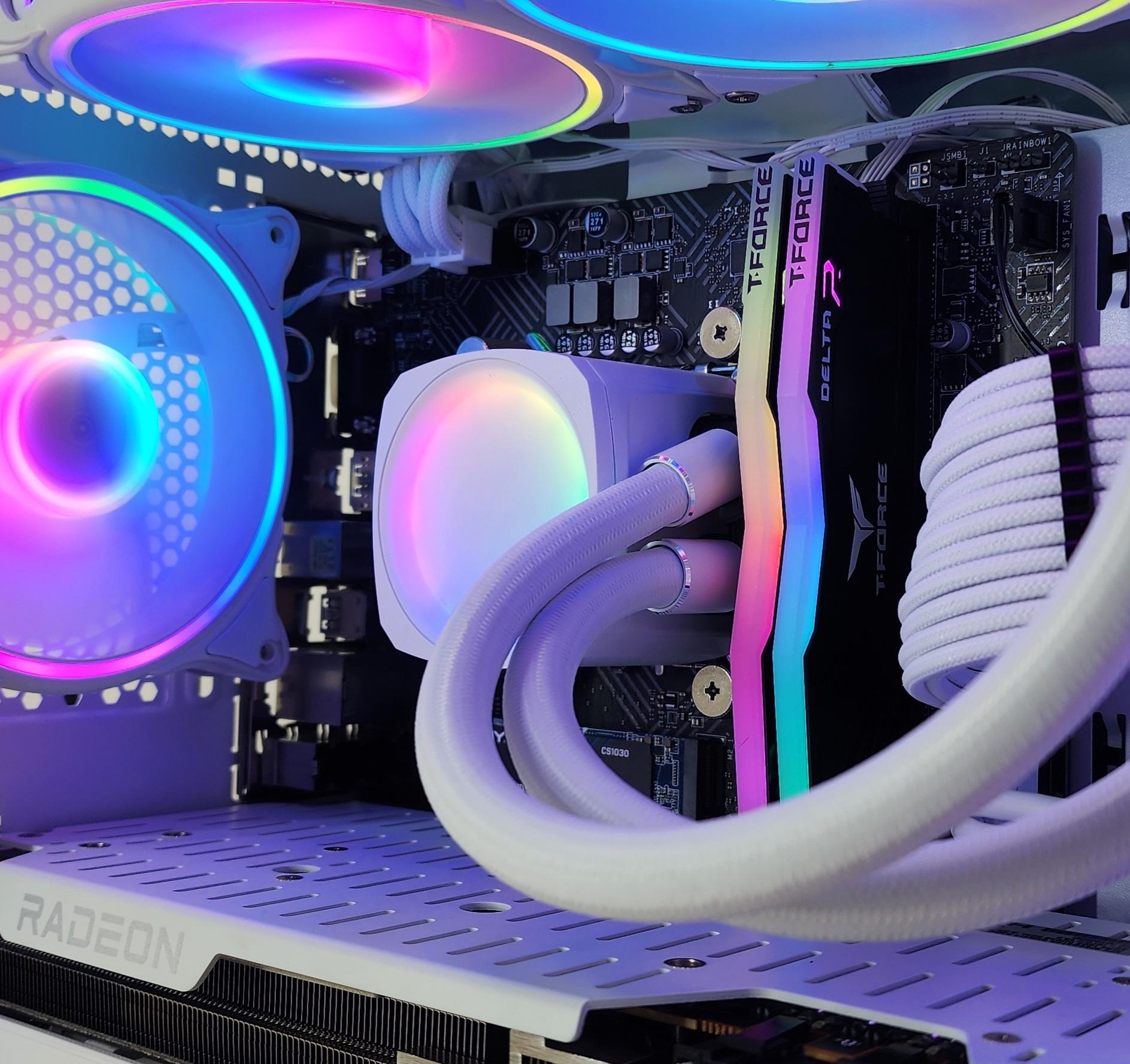 Gaming PC i5-12600KF 16GB RAM 1TB SSD RX 7800 XT 16GB Windows 11 Computer