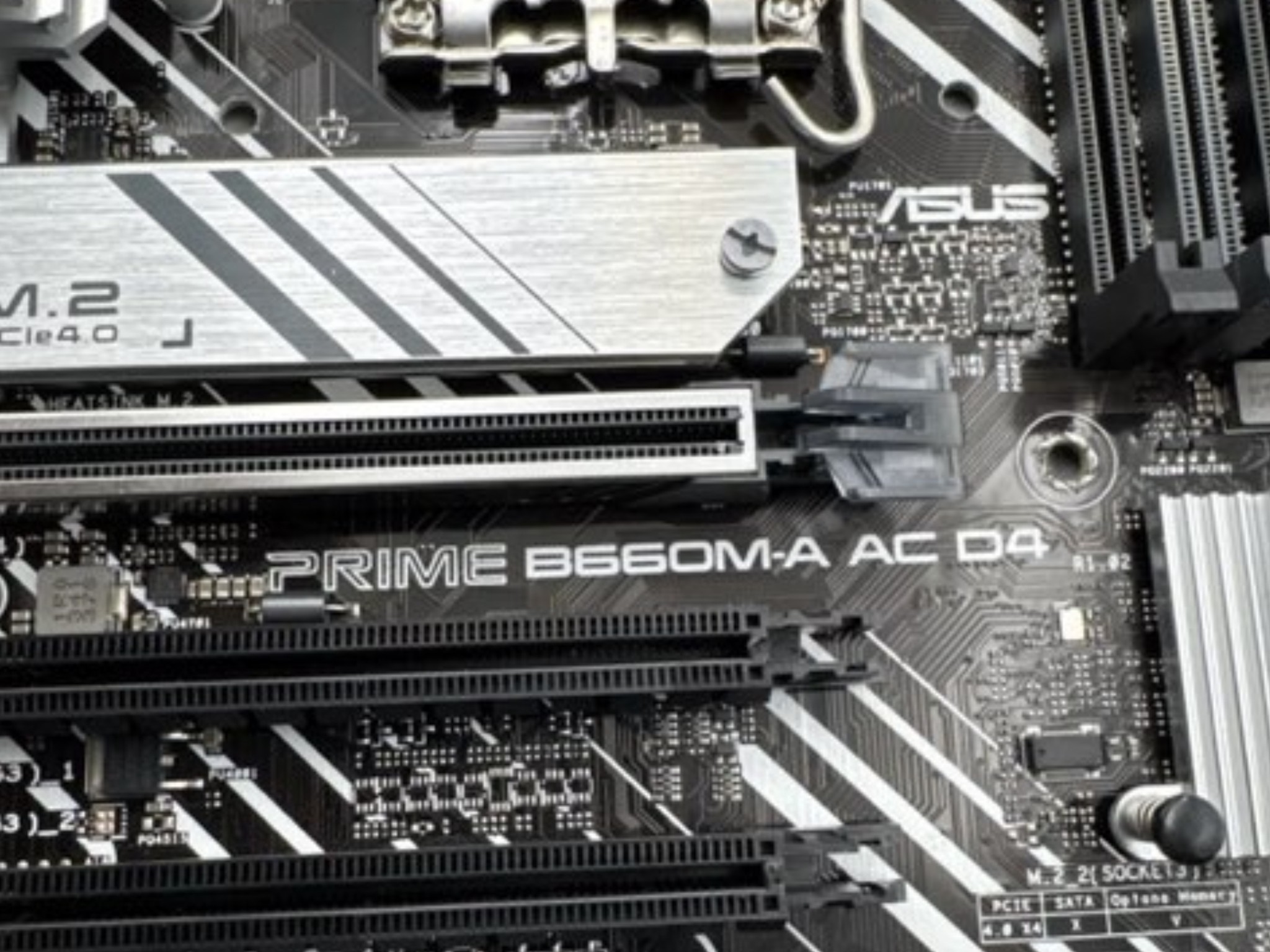ASUS Prime B660M-A AC D4 LGA 1700 microATX Intel Motherboard