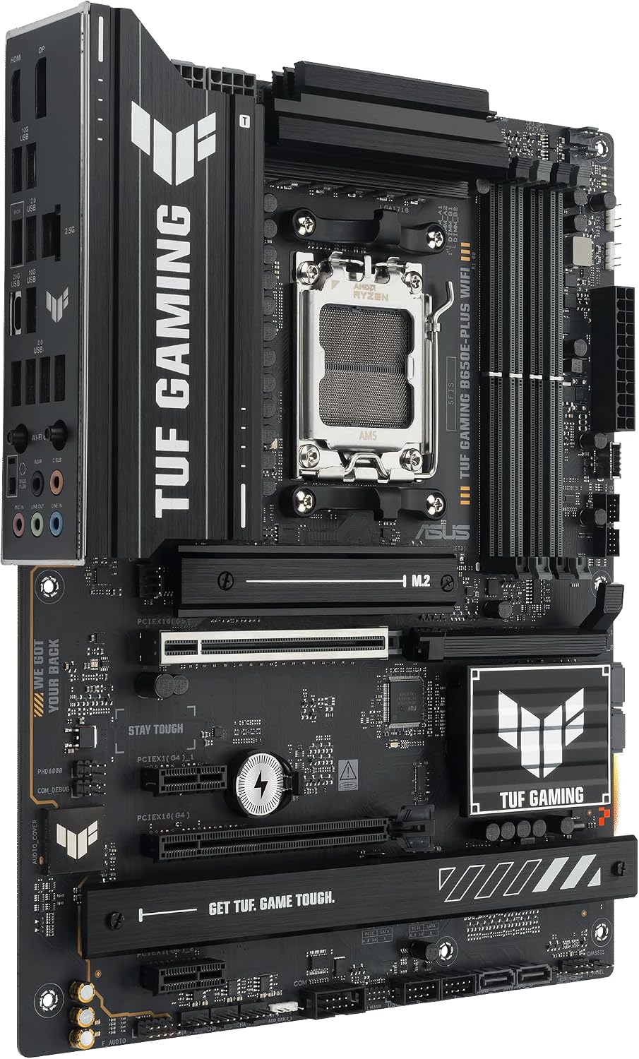 ASUS TUF GAMING B650E-PLUS WIFI AMD B650E AM5 DDR5 ATX Desktop Motherboard