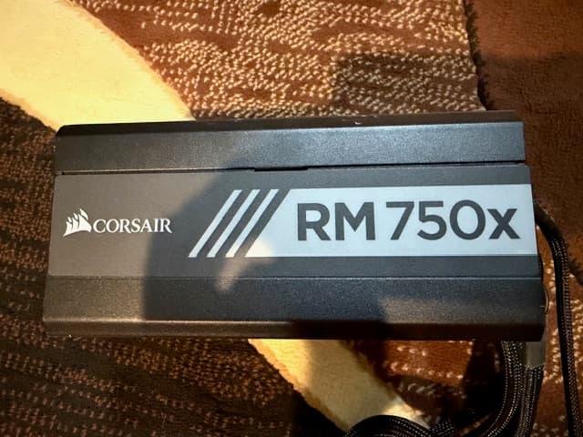 Corsair RM750x 750 Watt ATX FUlly Modular Power Supply.