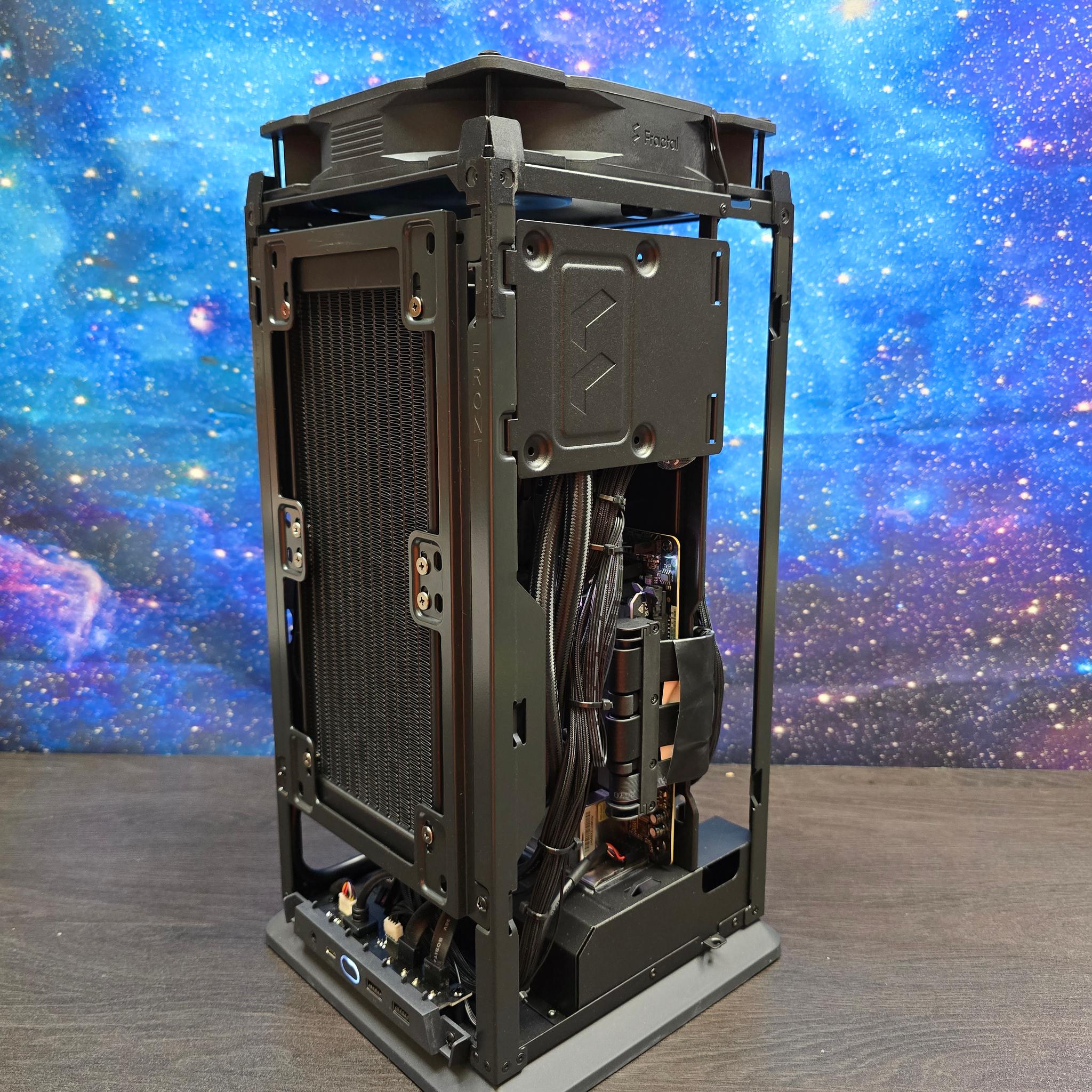⚫🚀 CUSTOM SFF PC | RTX 5060 | RYZEN 5 5500 | B550 ITX | 16GB RAM | 1TB NVME SSD | 750W PSU | 🚀⚫