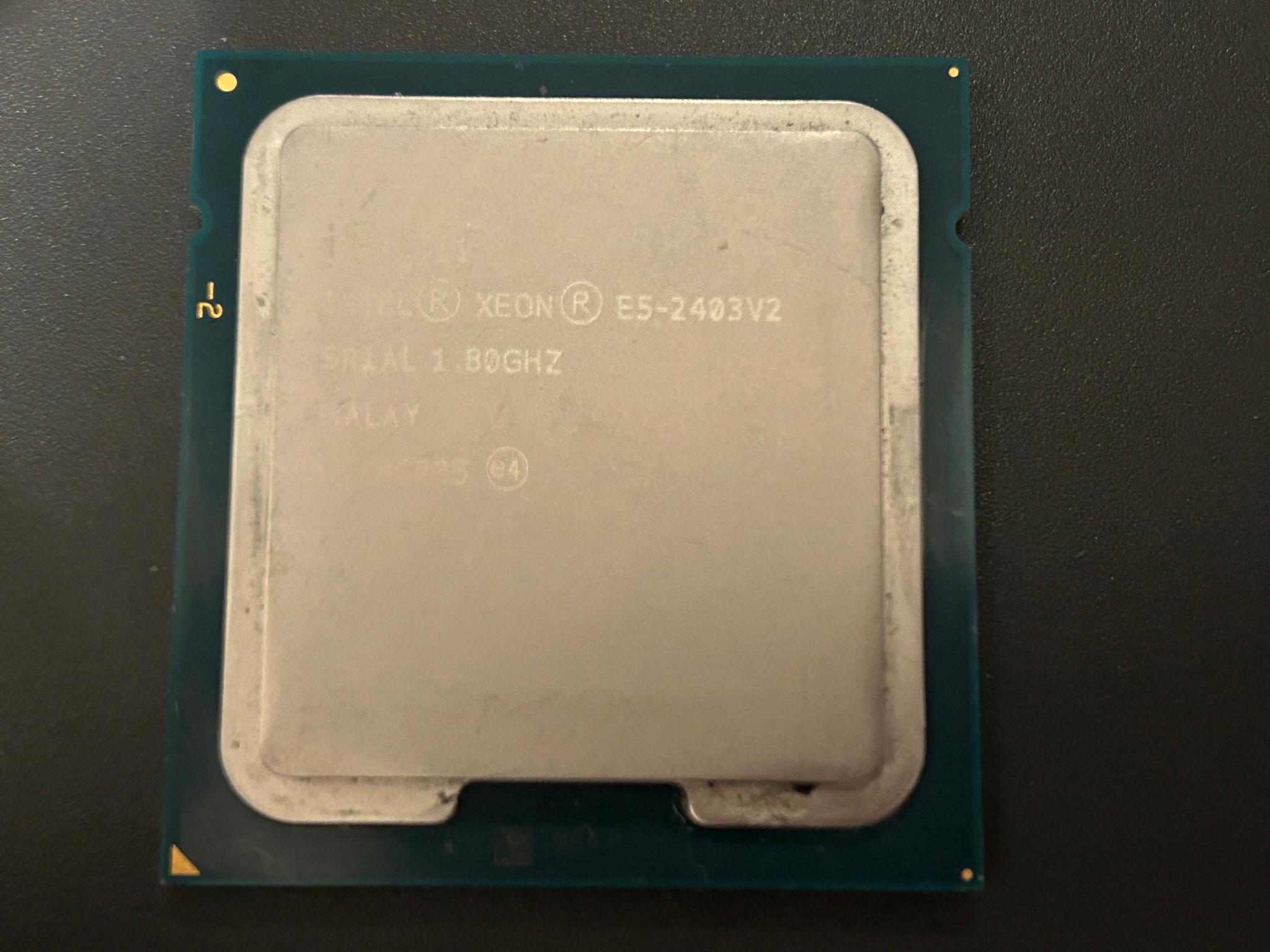 Intel Xeon E5-2403 v2 1.80GHz Quad-Core 10MB LGA1356 Server CPU Processor