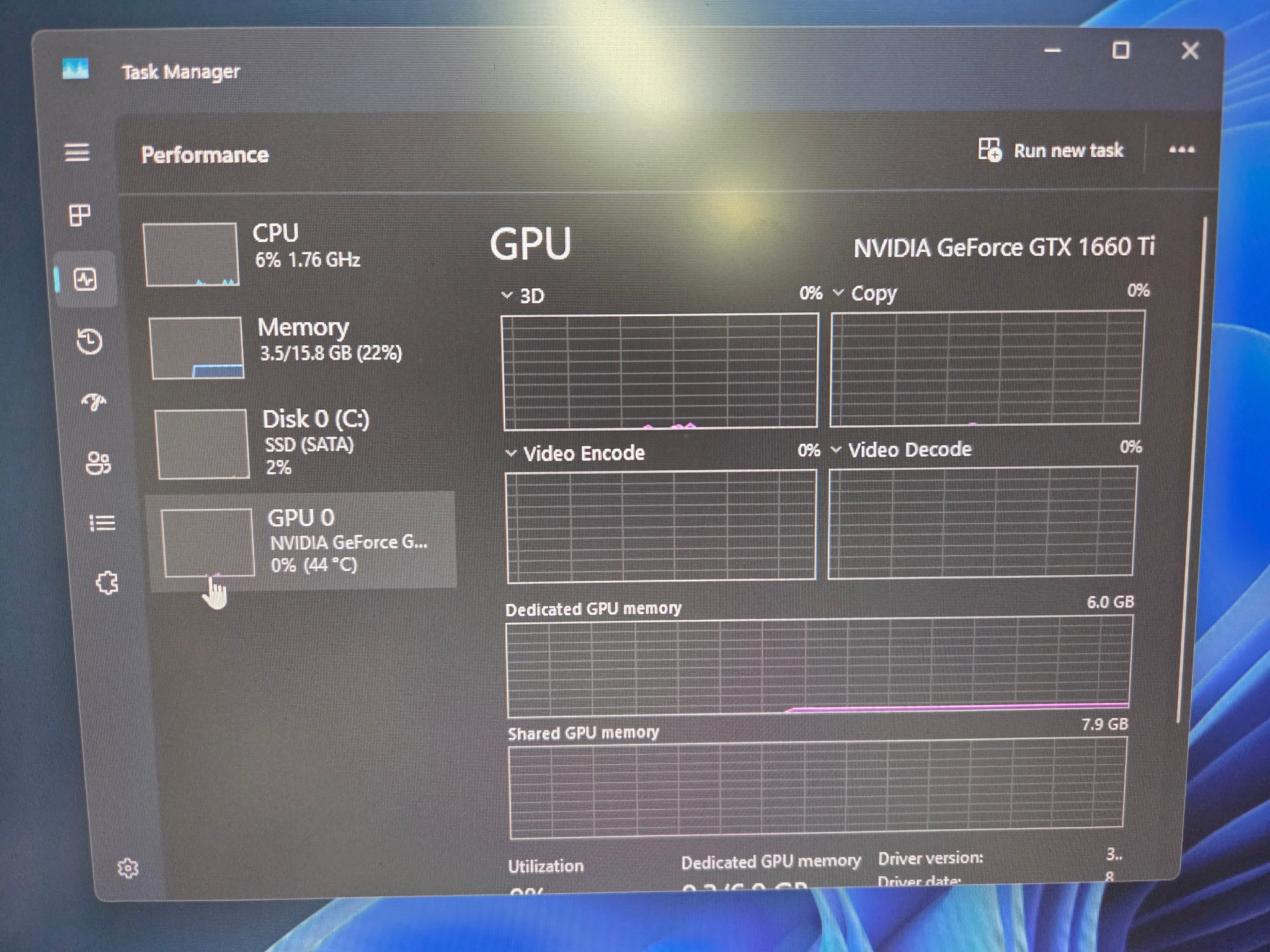 Intel I5-10400F / GTX 1660TI / Wifi & BT