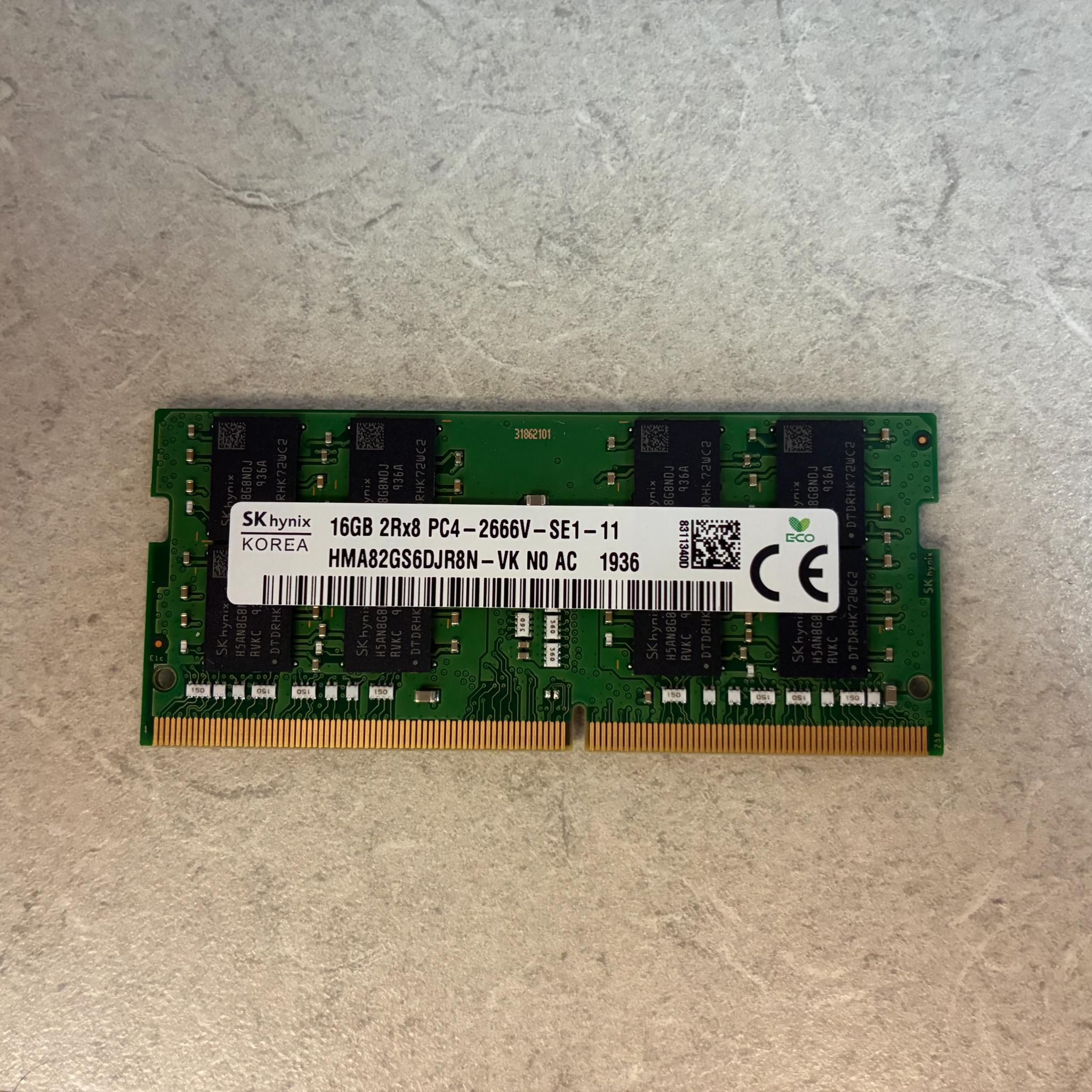 SK Hynix Single SODIMM 16GB DDR4